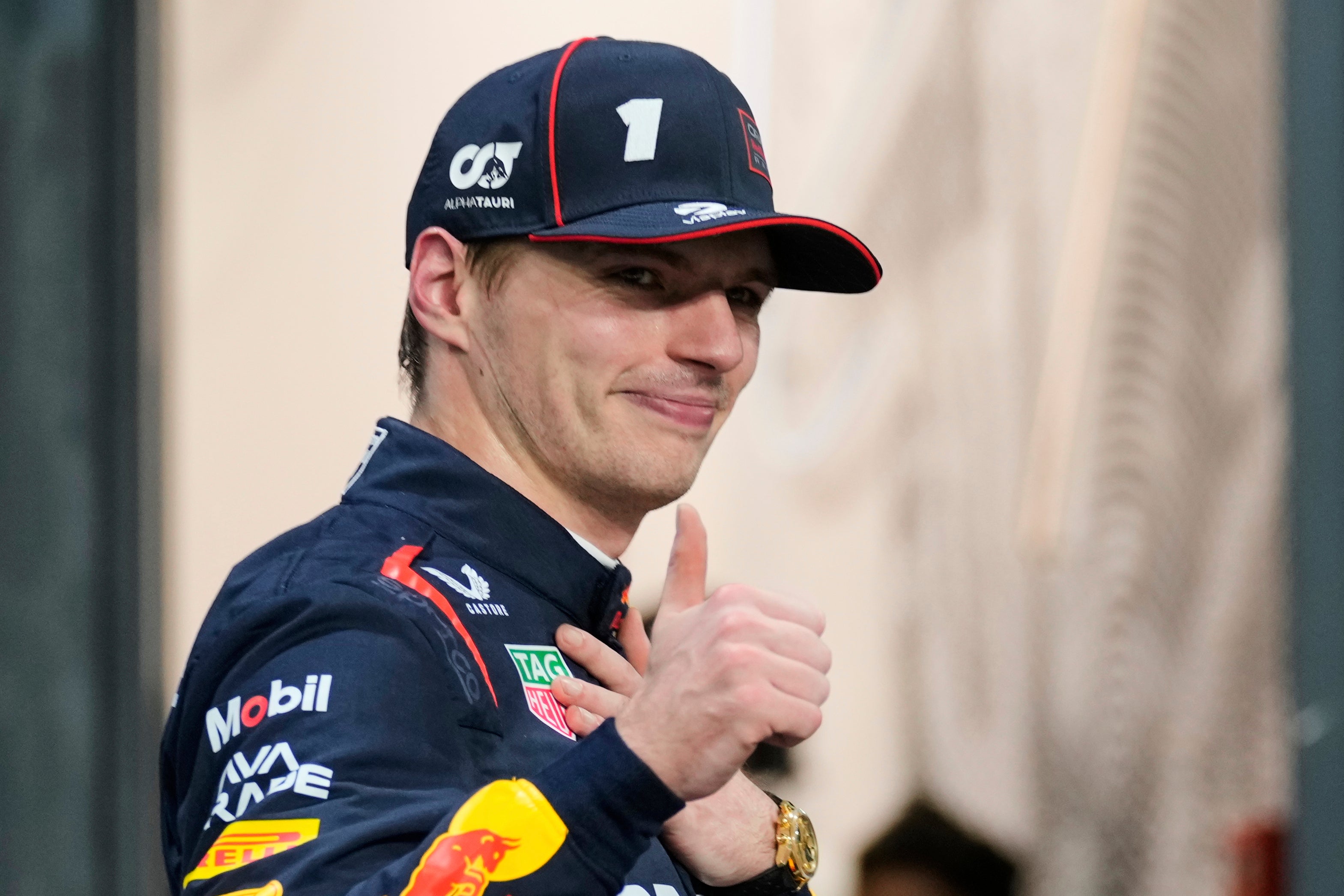 Max Verstappen was punished last year for swearing in a press conference