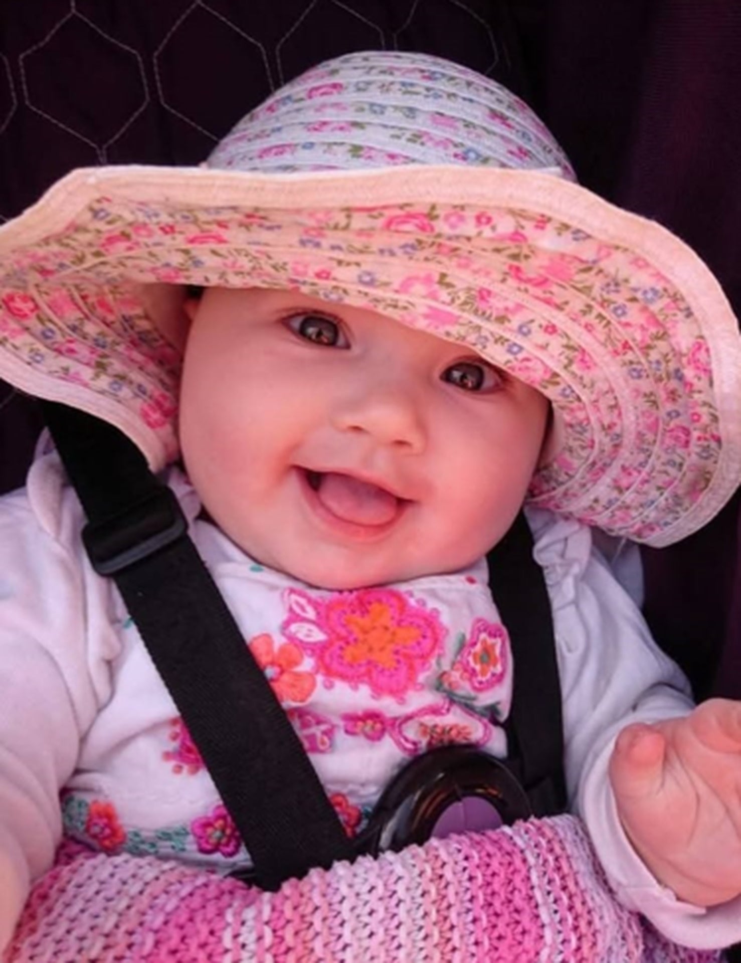 Poppy was born a seemingly healthy baby