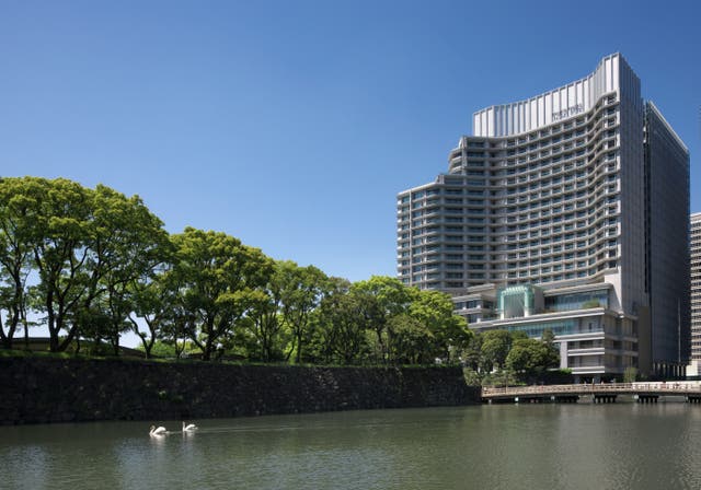 <p>The exterior of the Palace Hotel Tokyo </p>