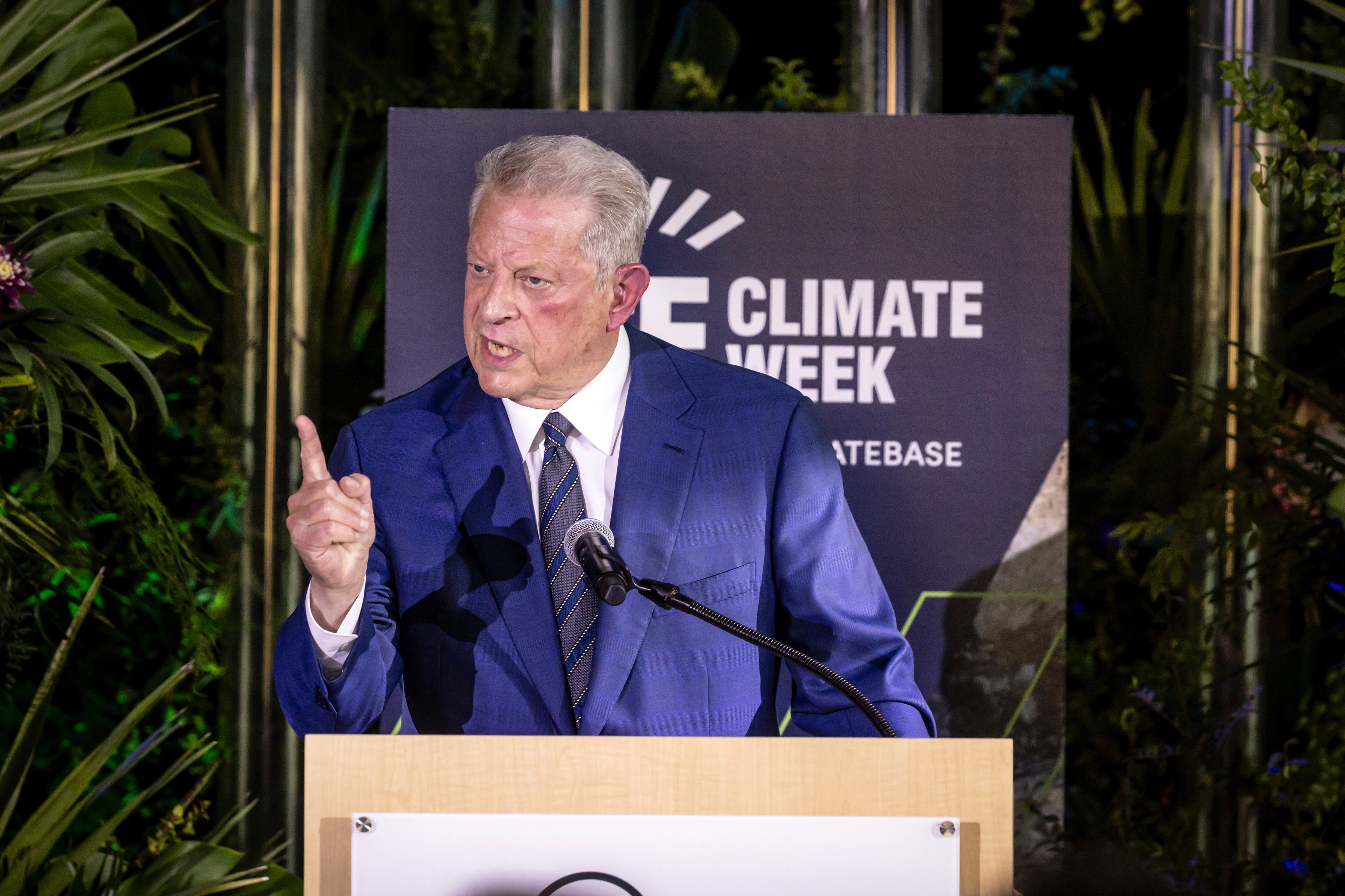 Former vice president Al Gore gave an animated and fiery keynote speech at San Francisco Climate Week on Monday, warning about the dire consequences of the climate crisis