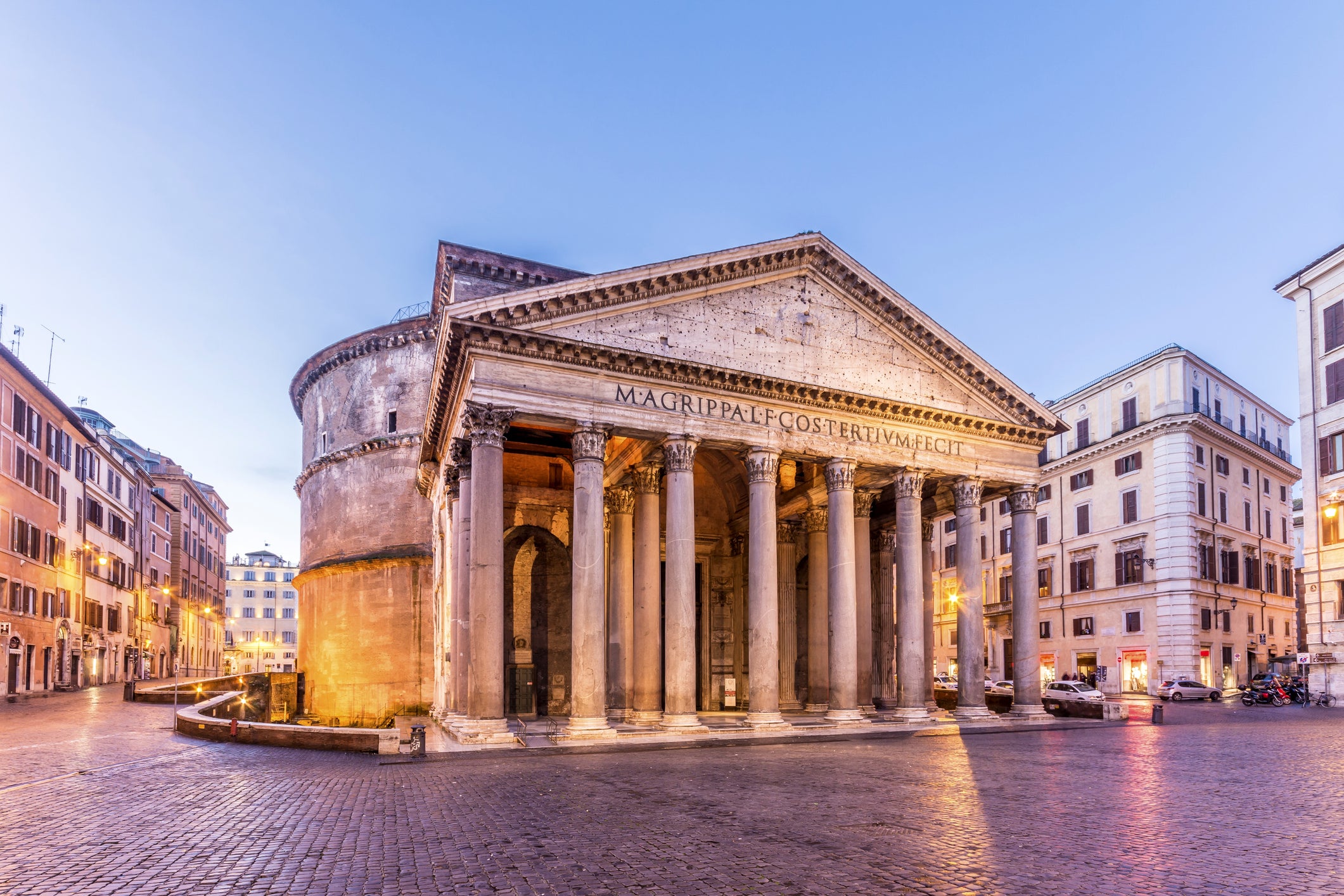 Imagine waking up only steps away from the Pantheon