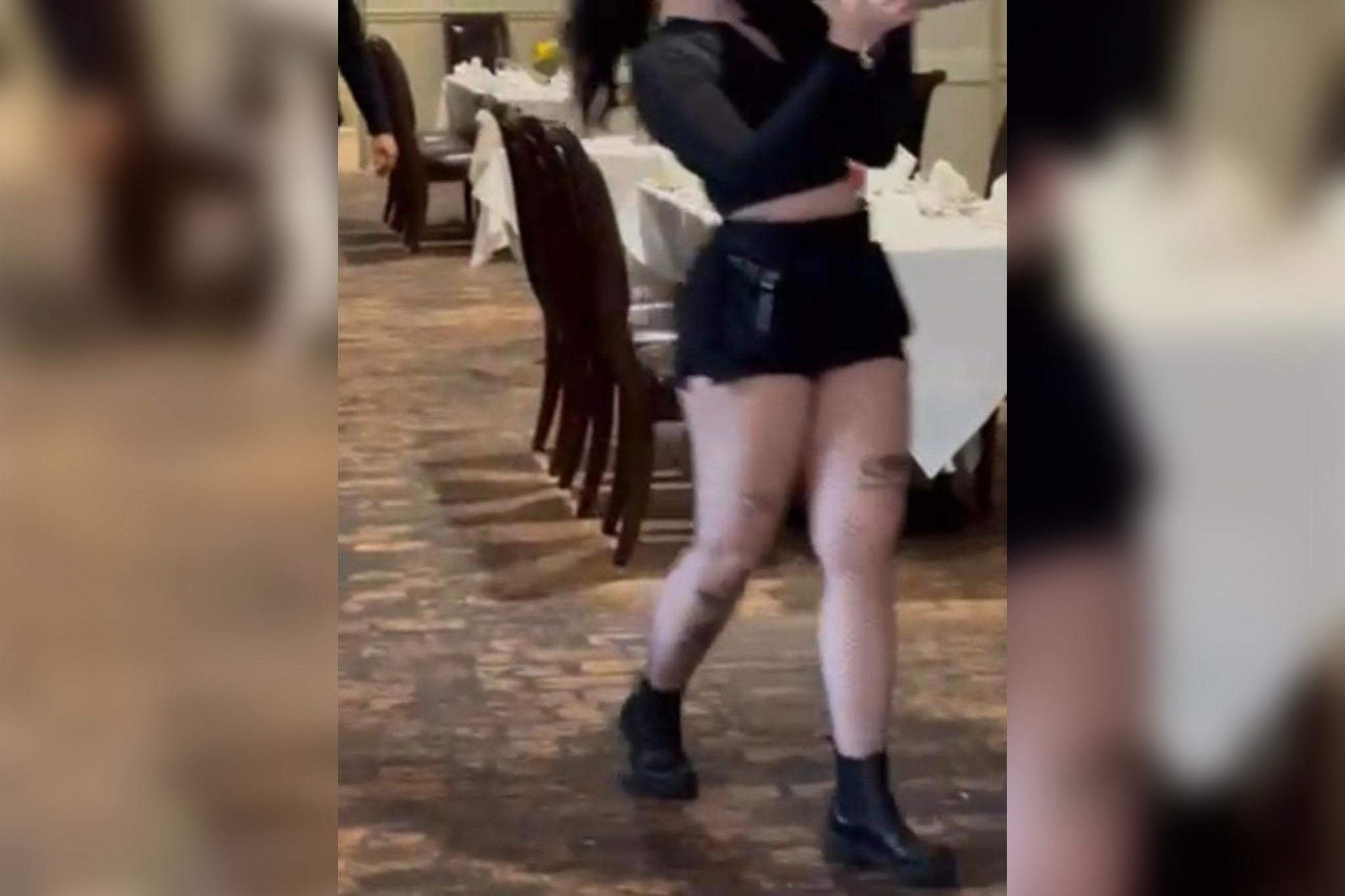 A white waitress working on the day of the incident was also wearing fishnets and short-shorts, the suit notes. McClanhan, who is Black, says she was discriminated against by staff