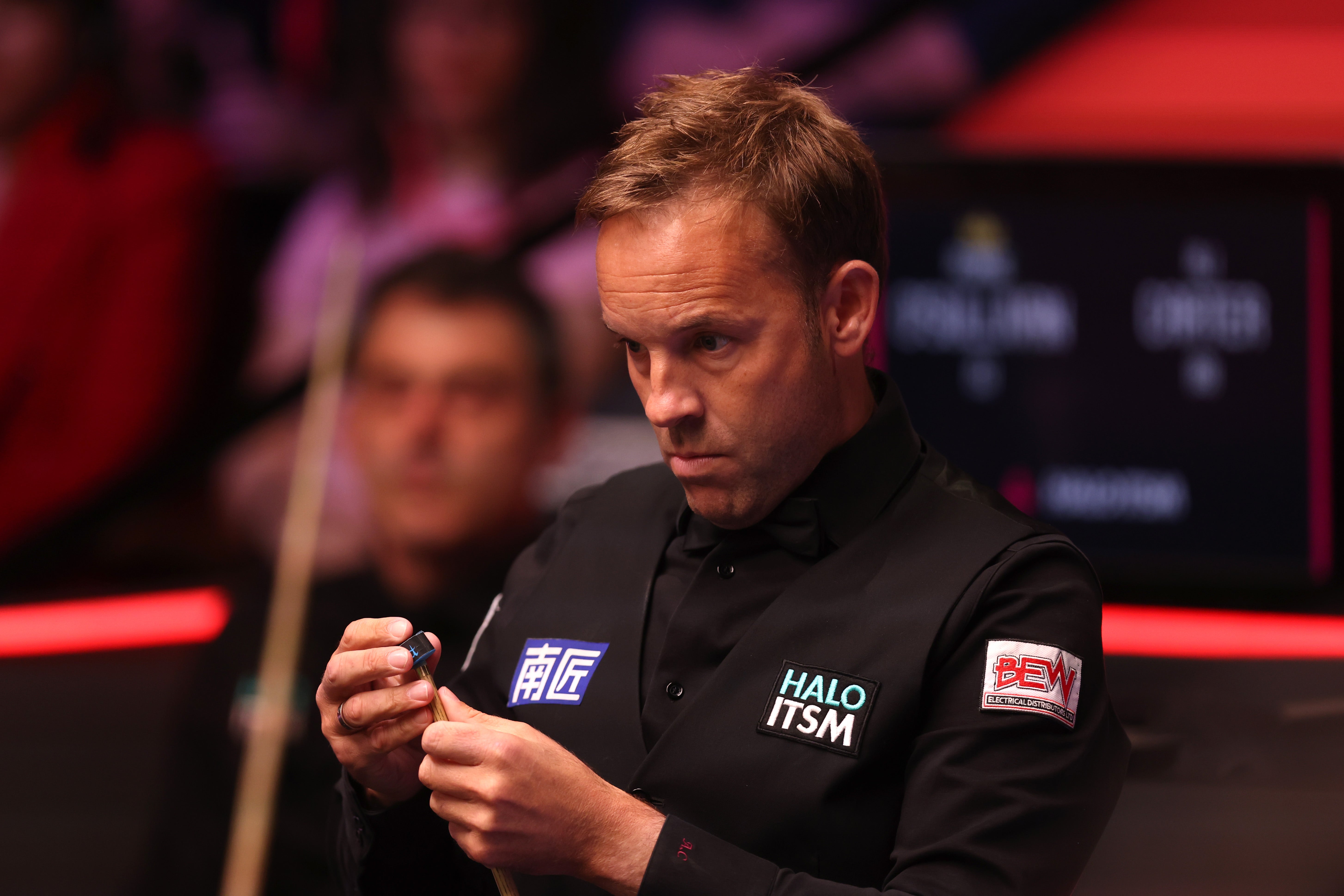 Ali Carter said his defeat was ‘a little bit embarrassing’ in the end