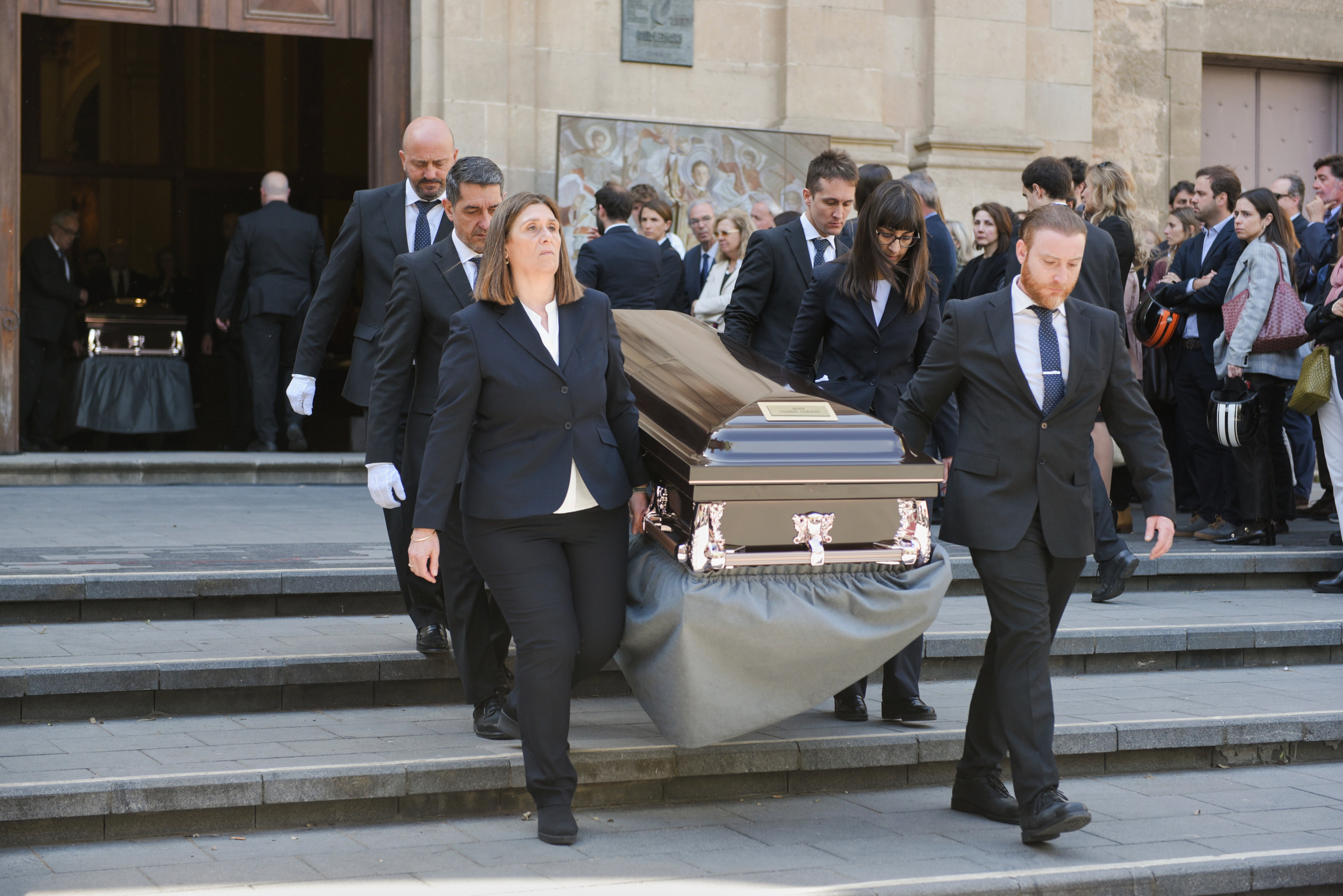 Spain Helicopter Crash Funeral