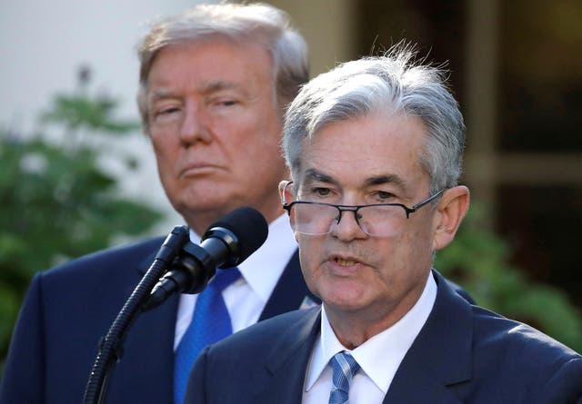 <p>US president Donald Trump has turned his sights on Jerome Powell, who was his nominee to become chair of the US Federal Reserve</p>