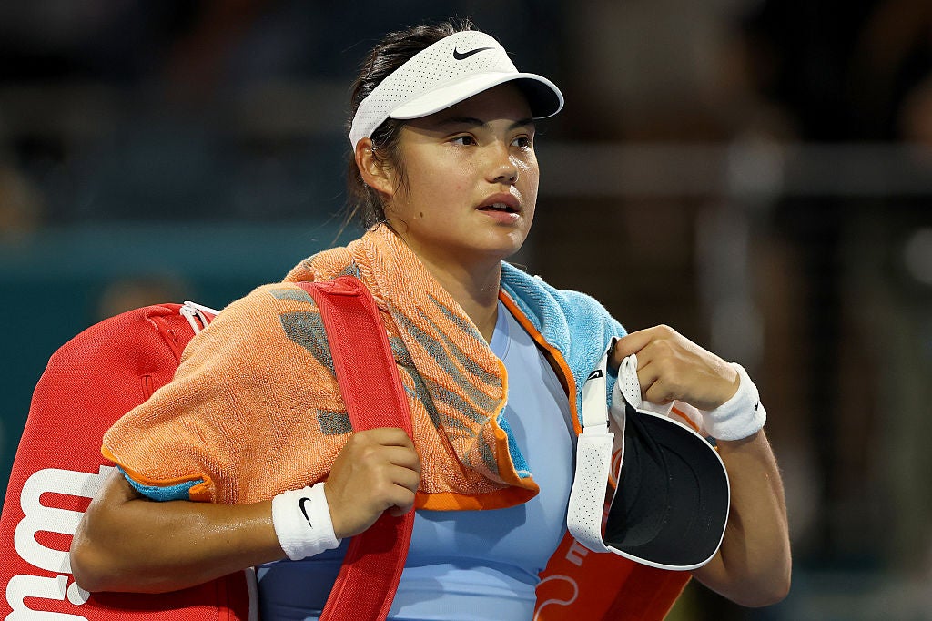 Raducanu will be making her first appearance on clay this season