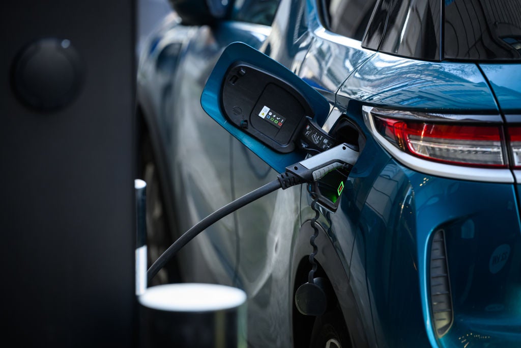Around 100,000 street-side electric vehicle (EVs) charging points are set to be installed across England