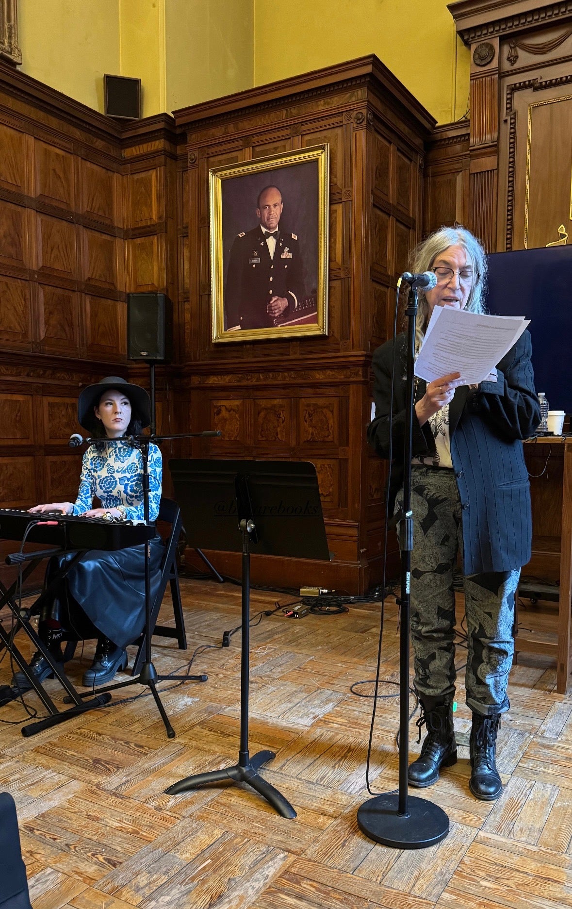 Patti Smith reading Charlotte Brontë