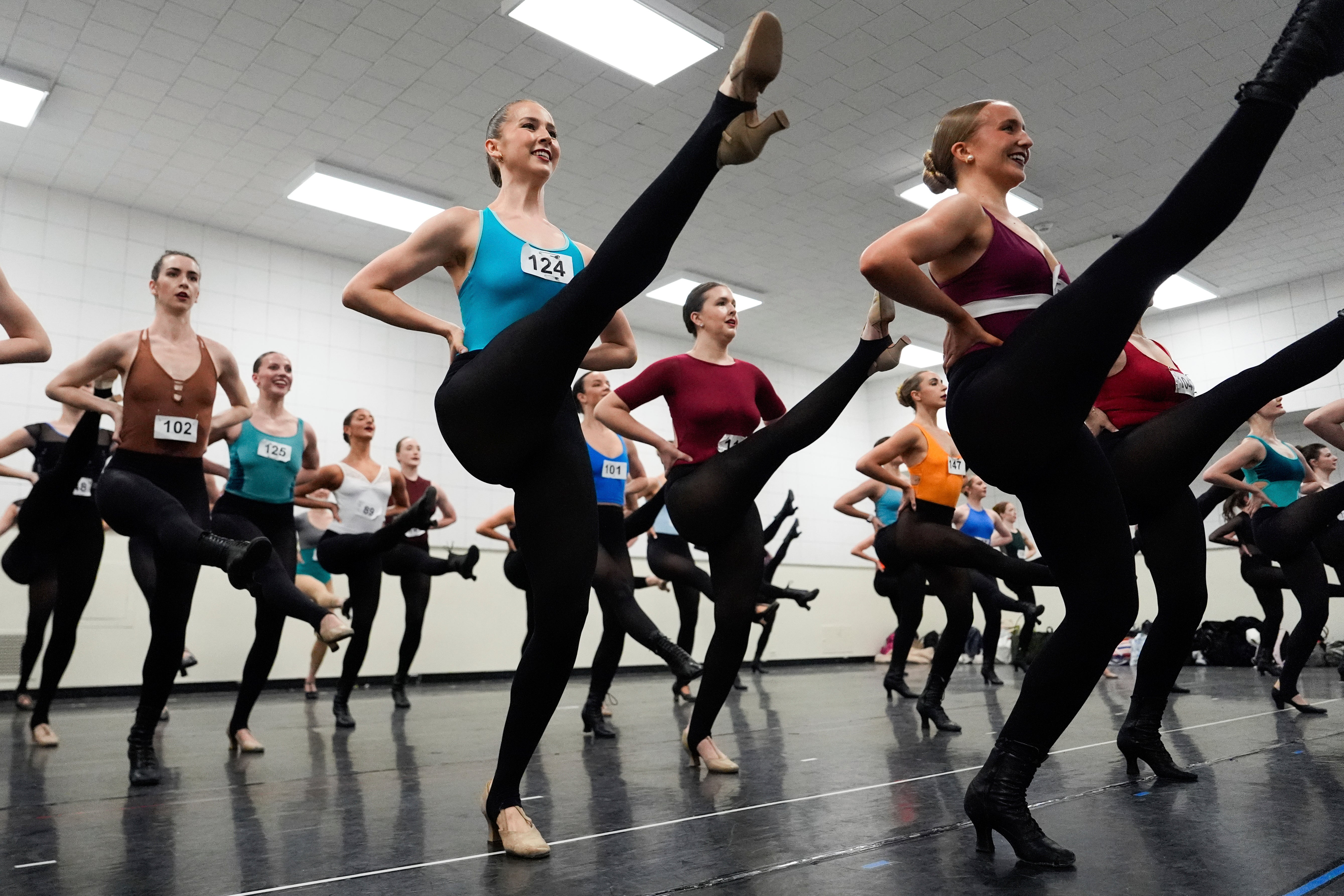 APTOPIX Rockettes Audition