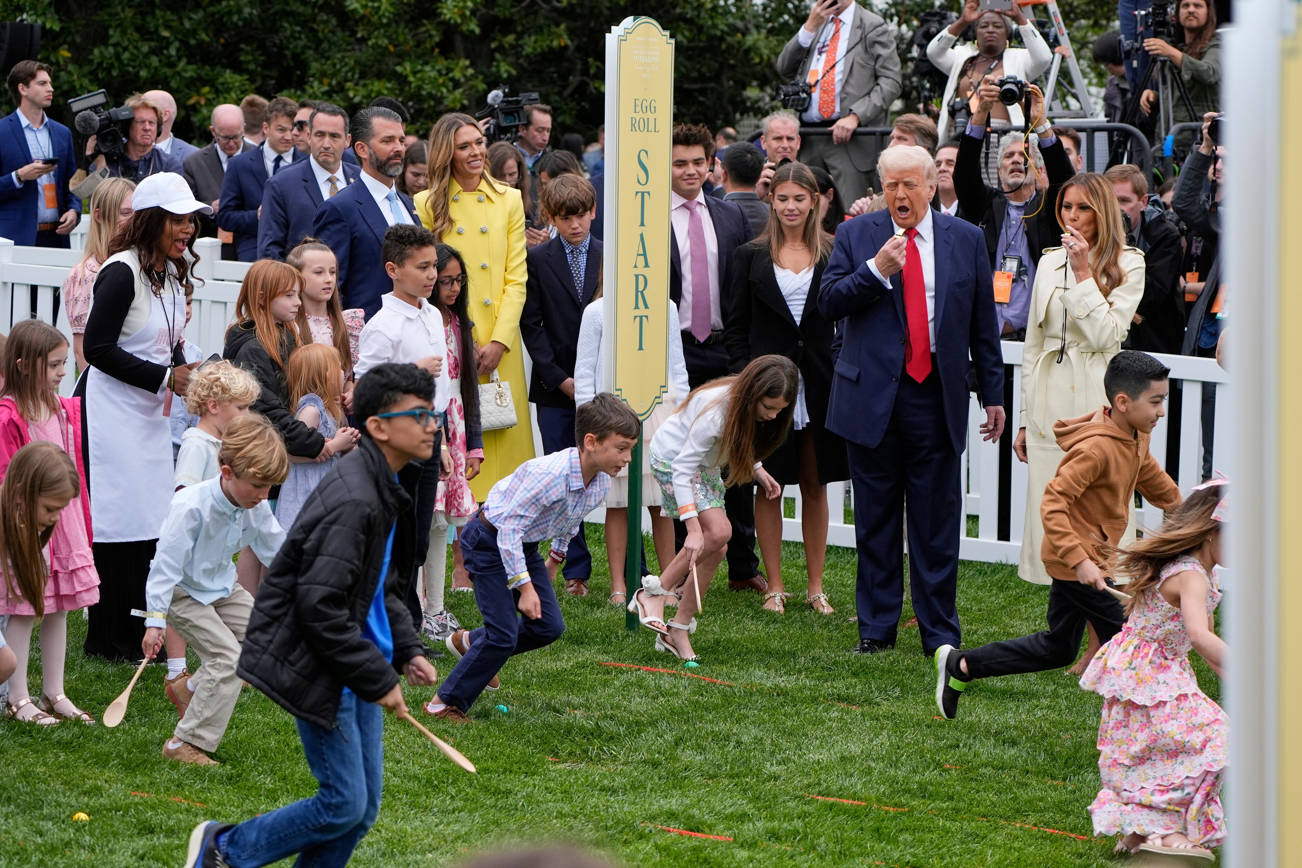 Trump White House Easter Egg Roll