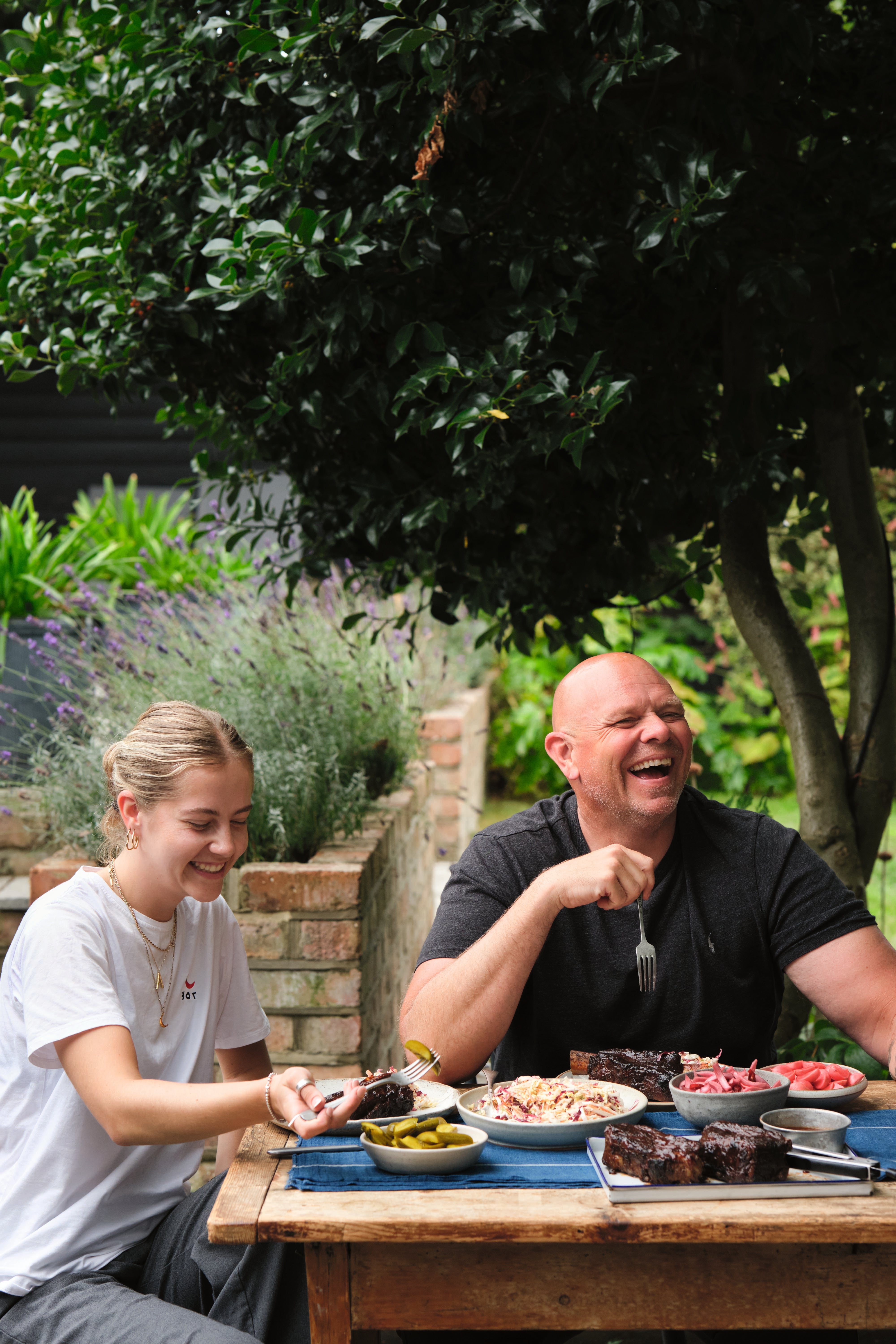 For Kerridge, barbecuing isn’t just about the food – it’s about gathering, sharing and making a mess