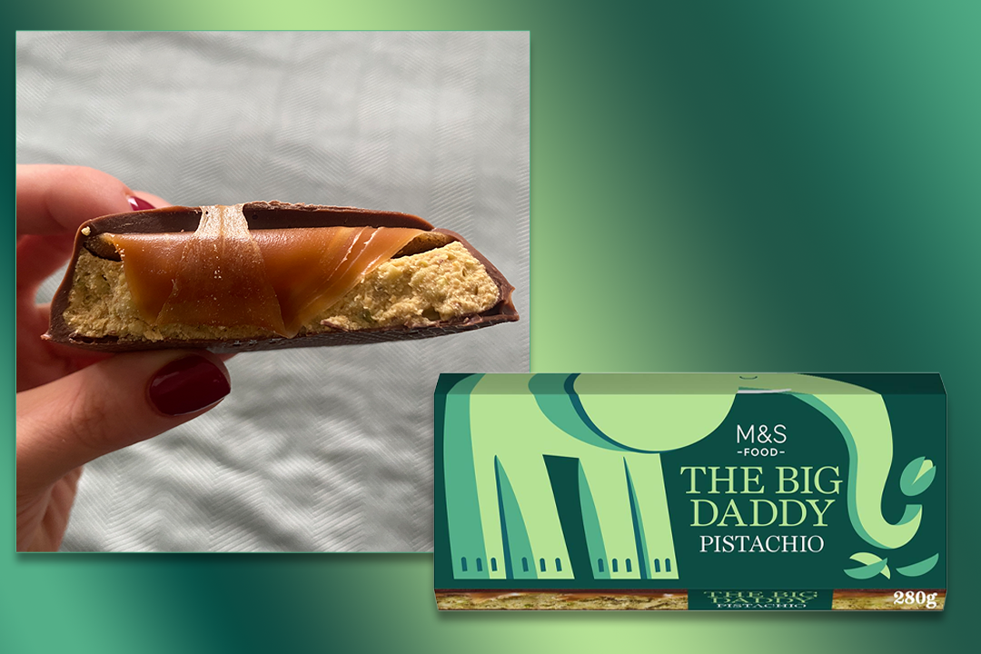 M&S’s big daddy pistachio bar has gone viral – but how does it taste?