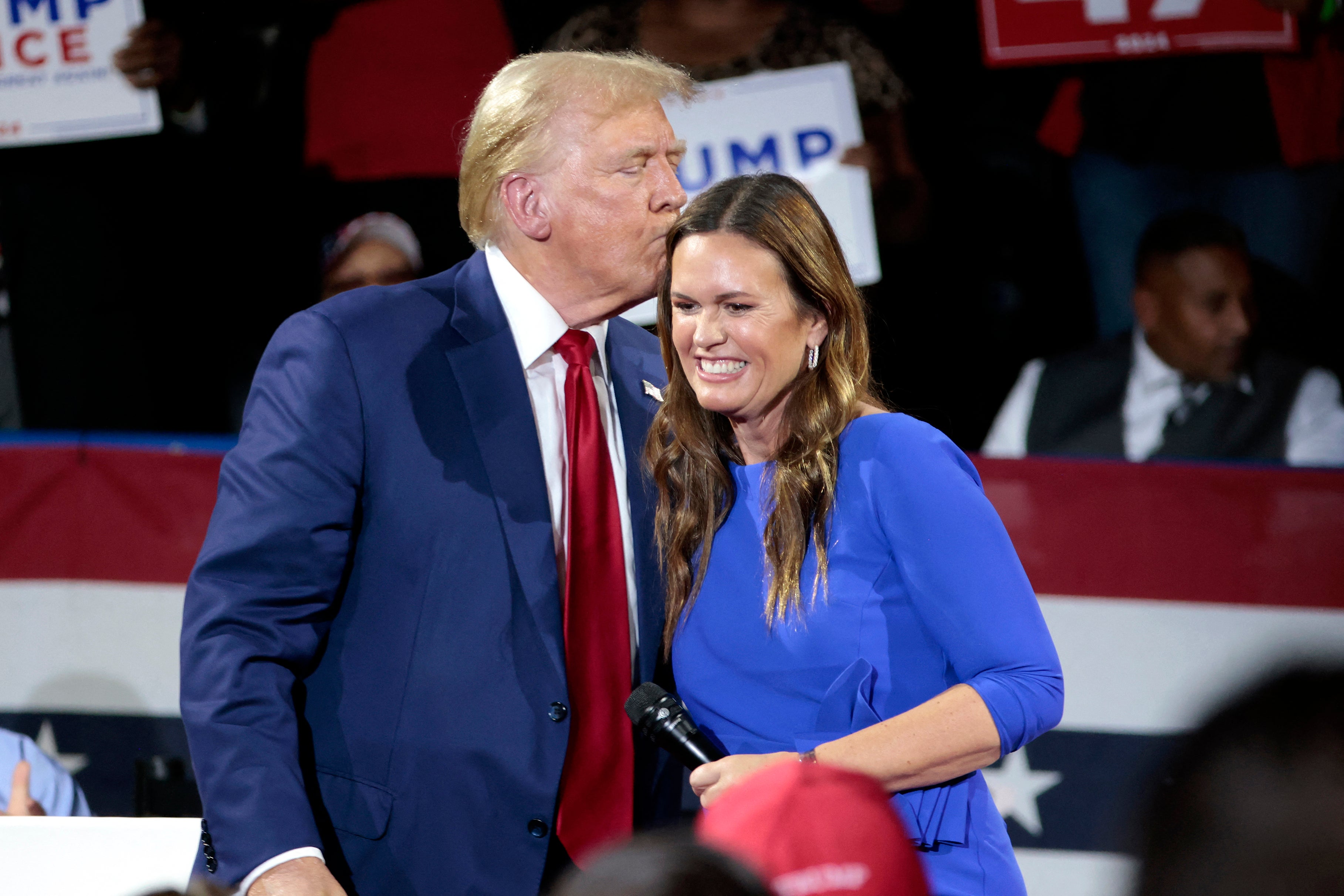 Gov. Sarah Huckabee Sanders asked President Donald Trump for federal assistance following devastating tornadoes in Arkansas. He rejected her request.