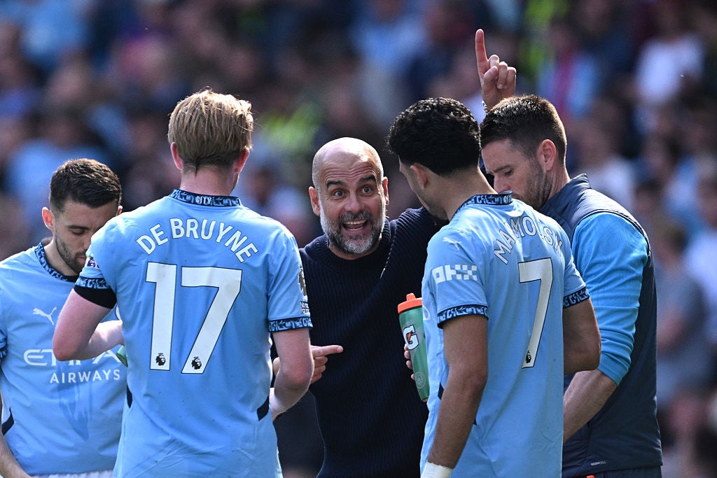 Without Erling Haaland and Rodri, Guardiola has altered City’s formation