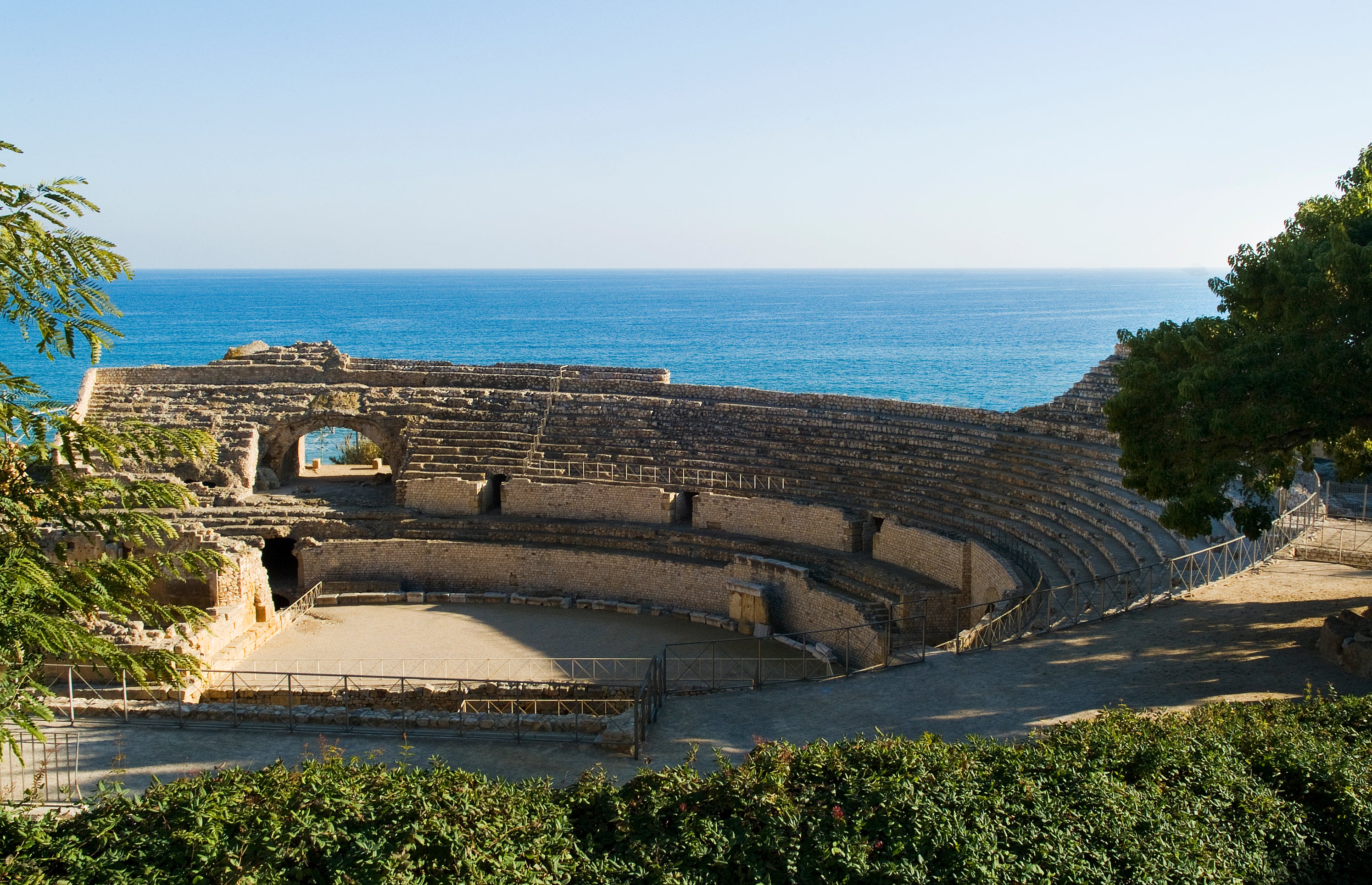 Kids will love stepping back in time at the Roman amphitheatre in Tarragona, where gladiators fought