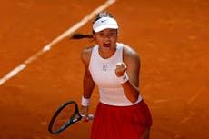 Emma Raducanu vs Suzan Lamens LIVE: Raducanu wins in straight sets at the Madrid Open