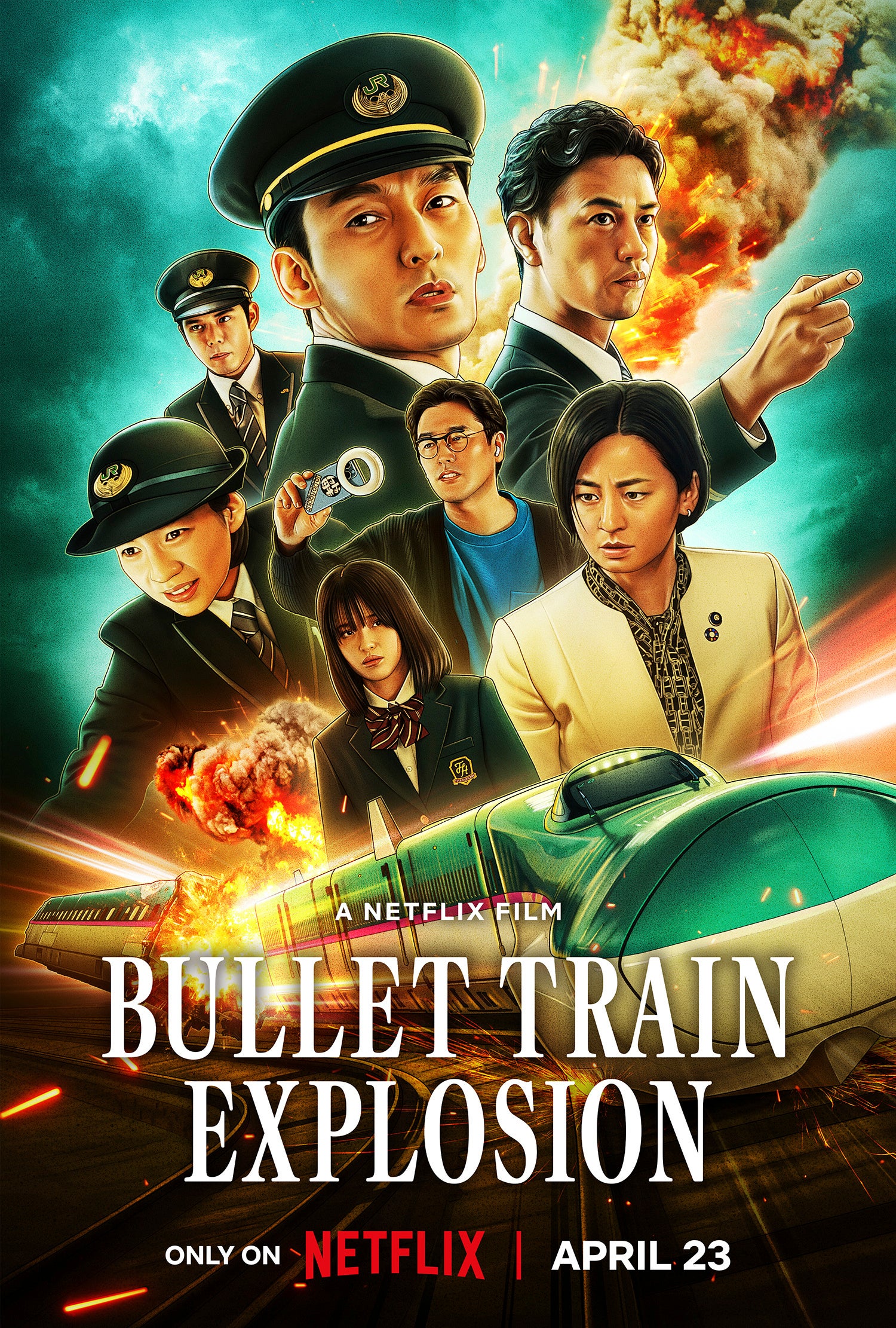 Japan-Netflix-Bullet Train Explosion