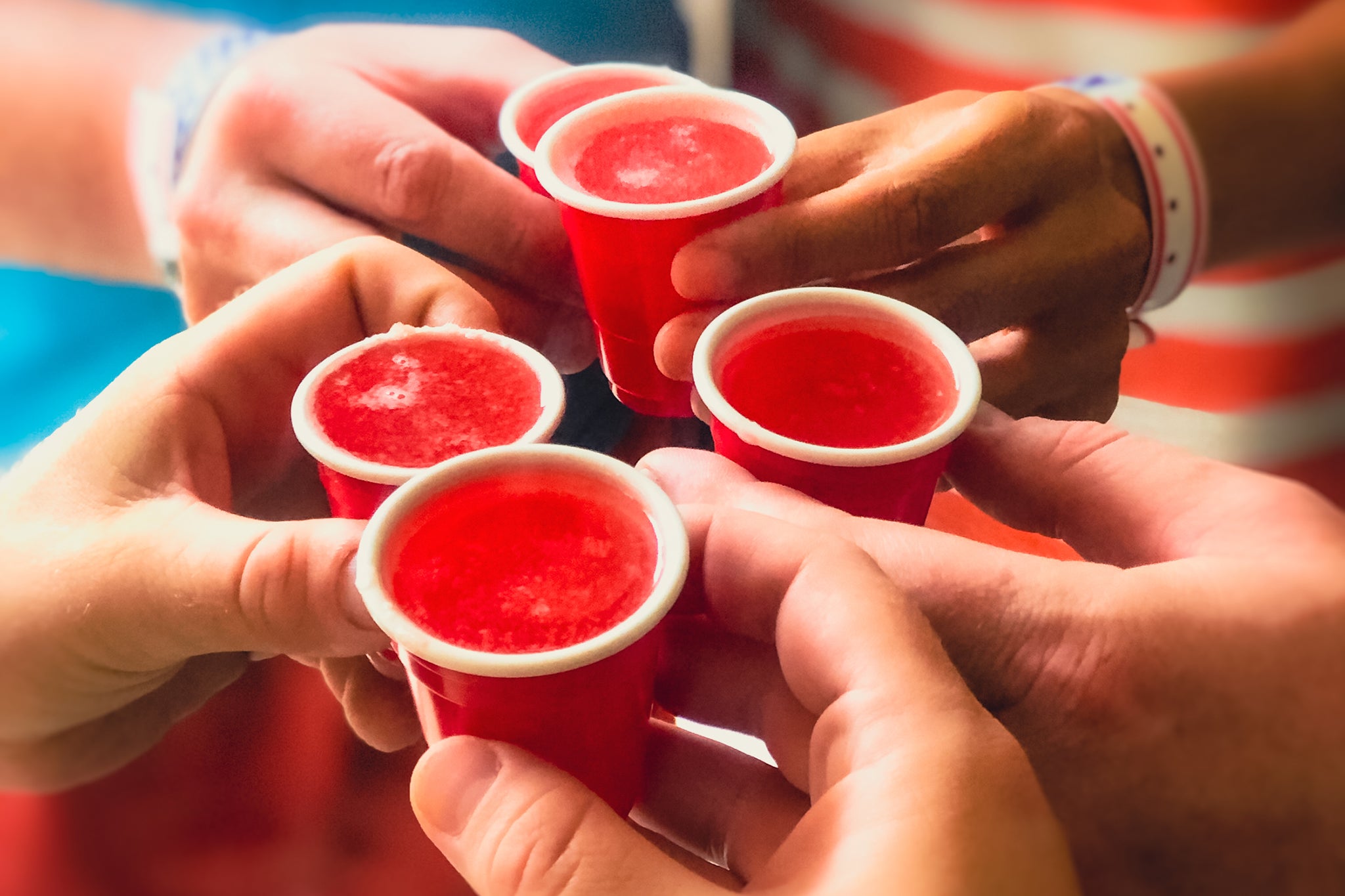 Jell-O shots similar to the ones distributed at the children’s party