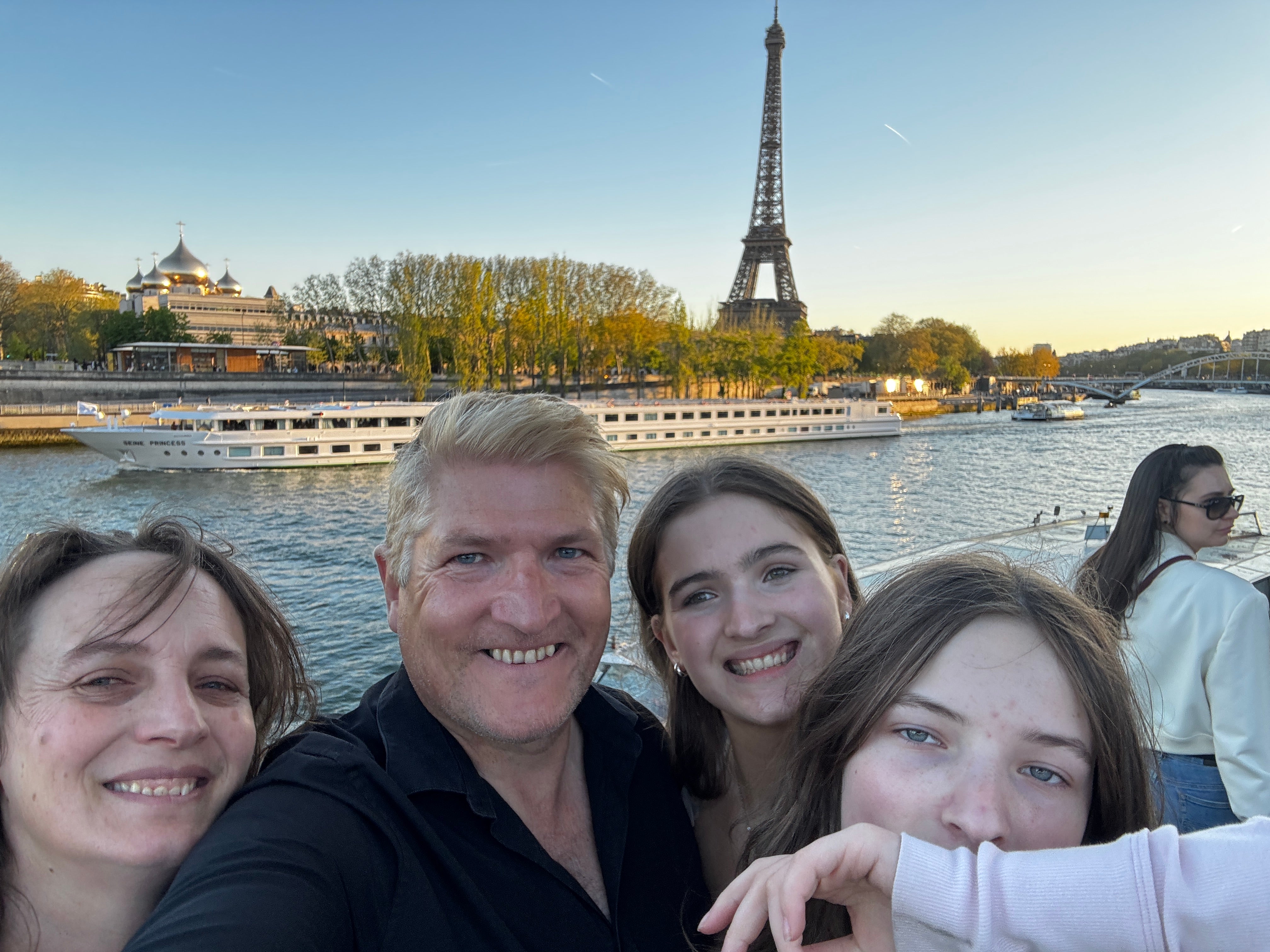 The McKelvie family hit Paris