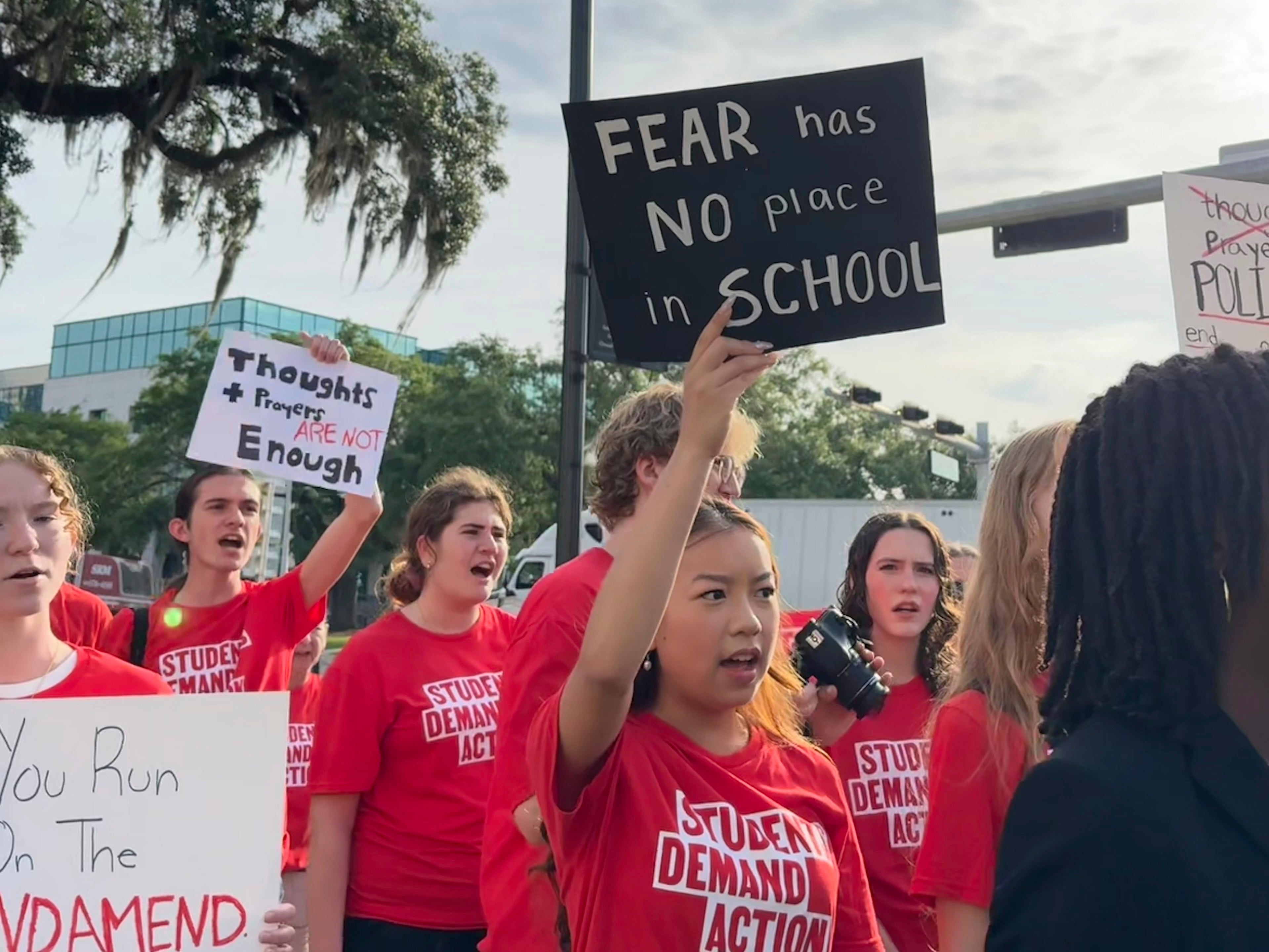 Florida State-Shooter-Students-Rally