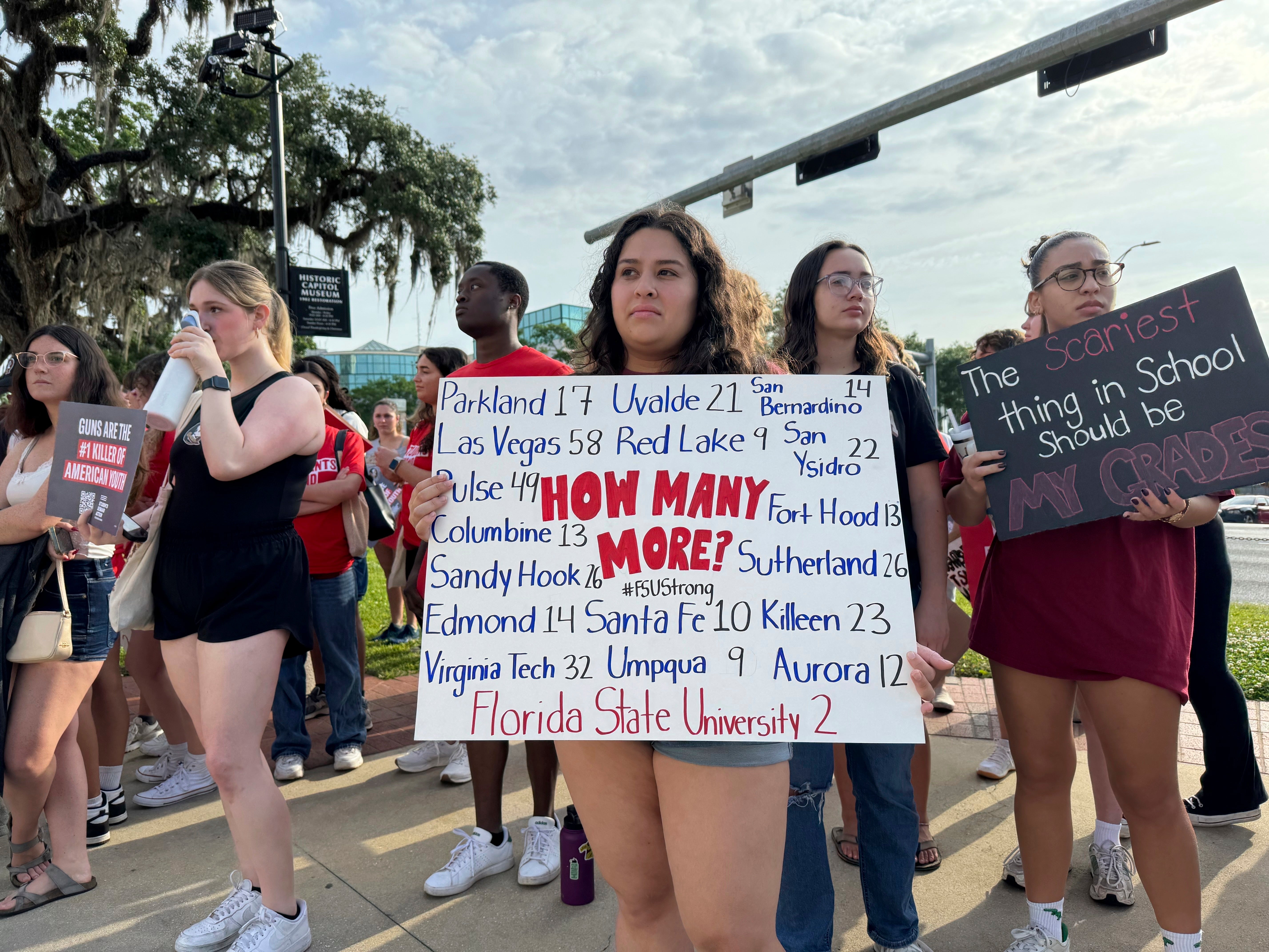 US-Florida-State-Shooter-Students-Rally