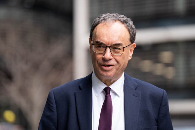 <p>Bank of England governor Andrew Bailey </p>
