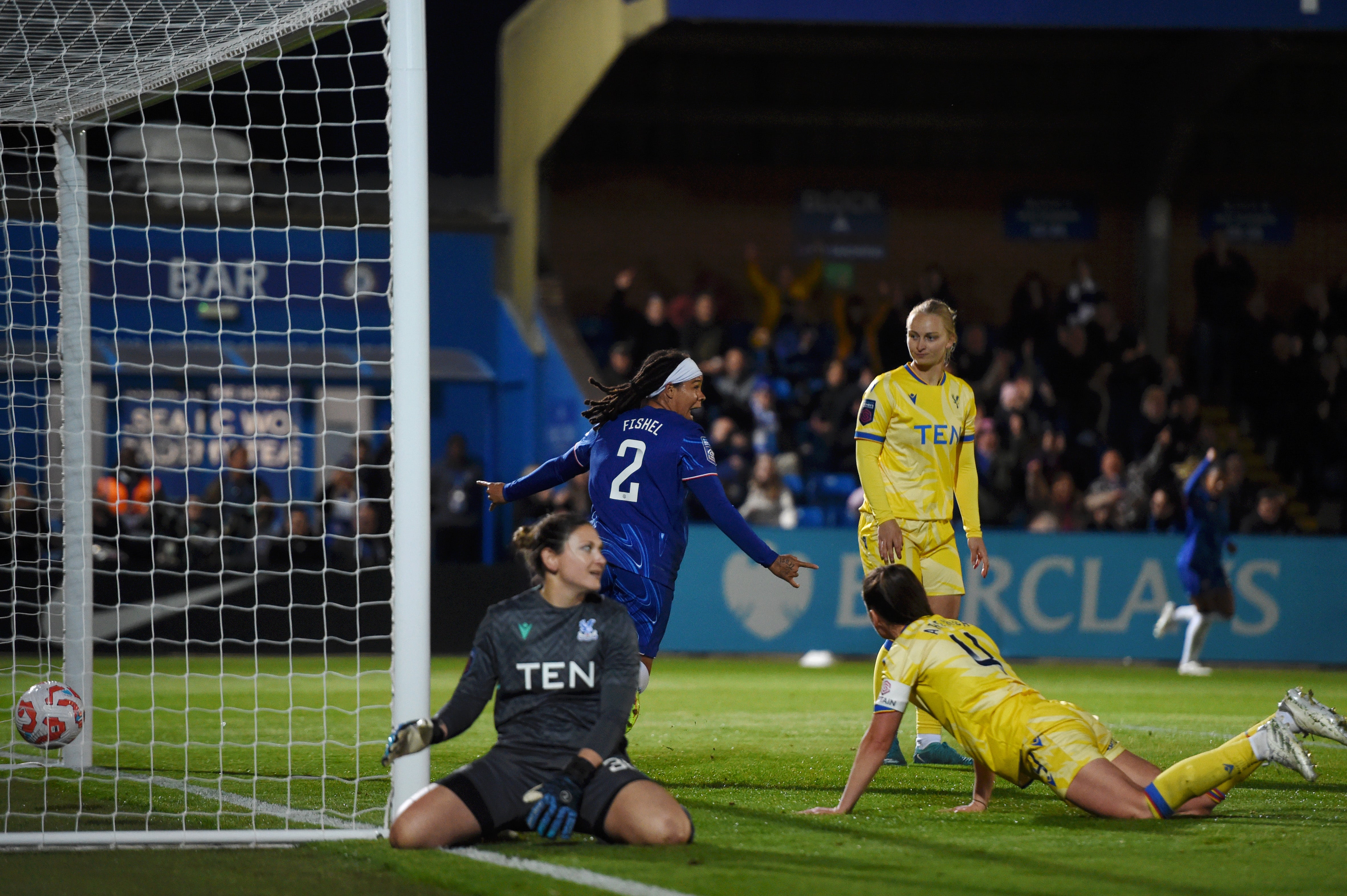 The Blues dominated relegation-bound Crystal Palace