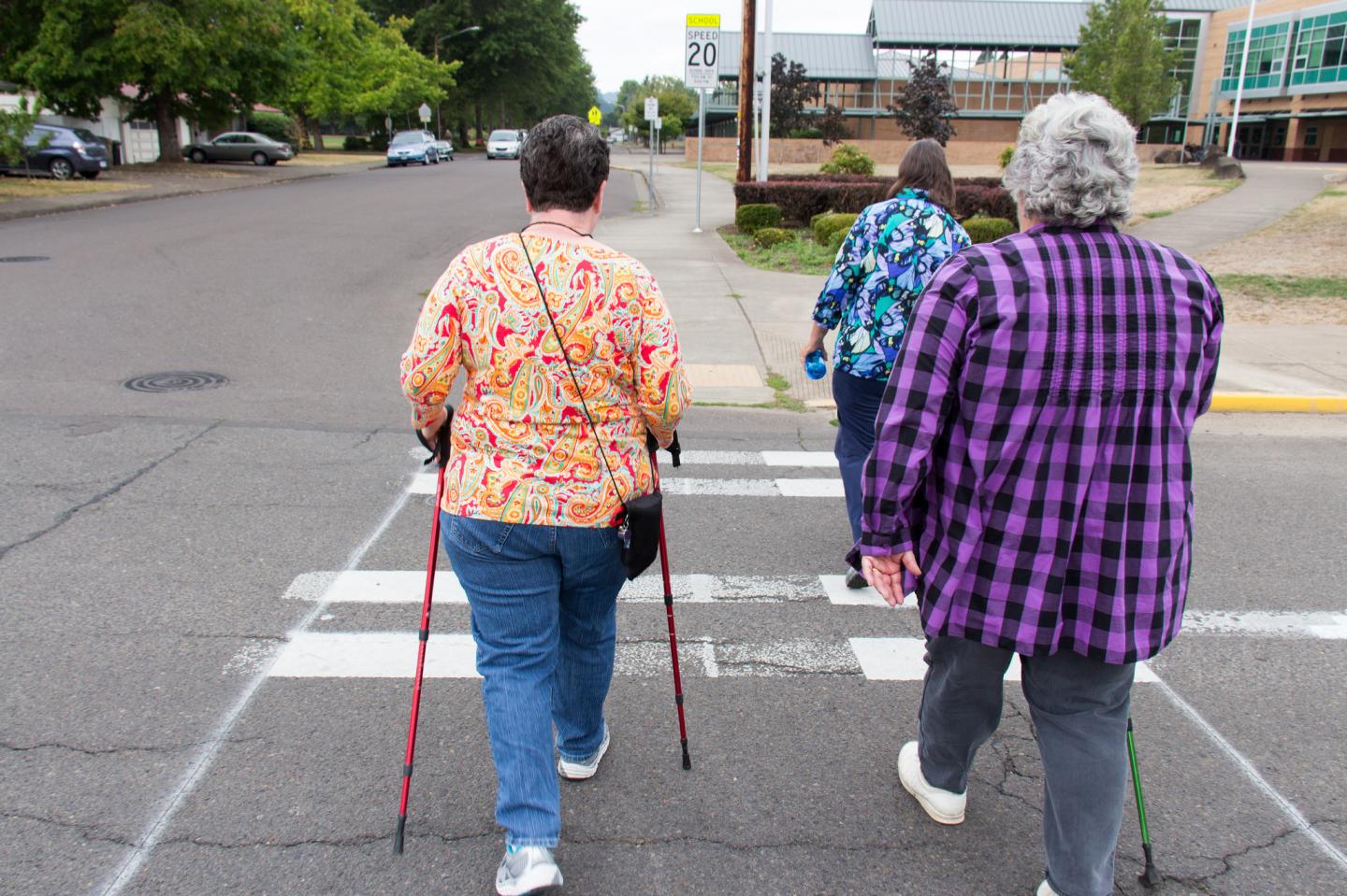 Light exercise such as walking may be as beneficial as more vigorous exercise for elderly