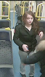 Image of teenage girls following assaults on Southeastern trains