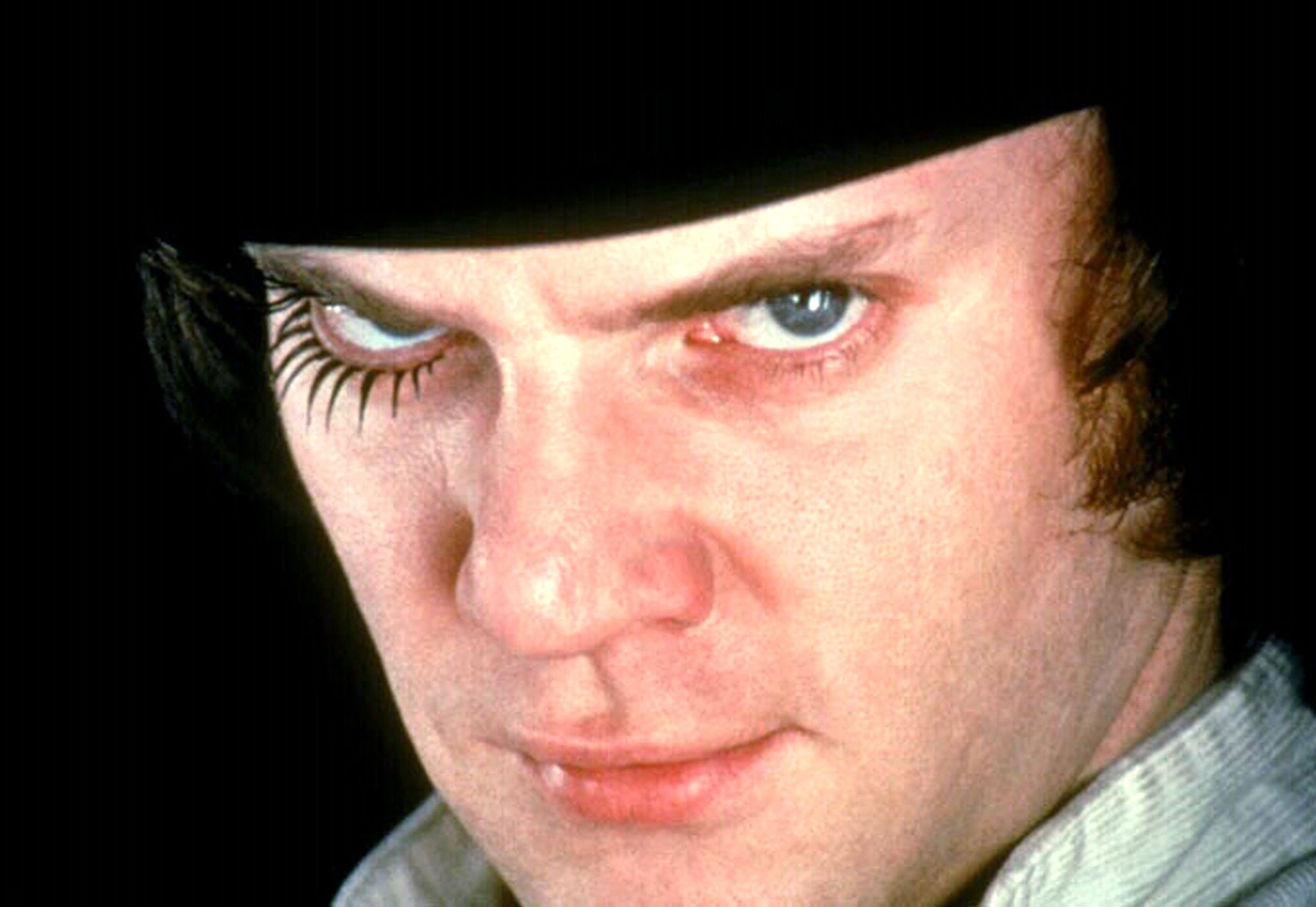 McDowell in Stanley Kubrick’s classic ‘A Clockwork Orange'