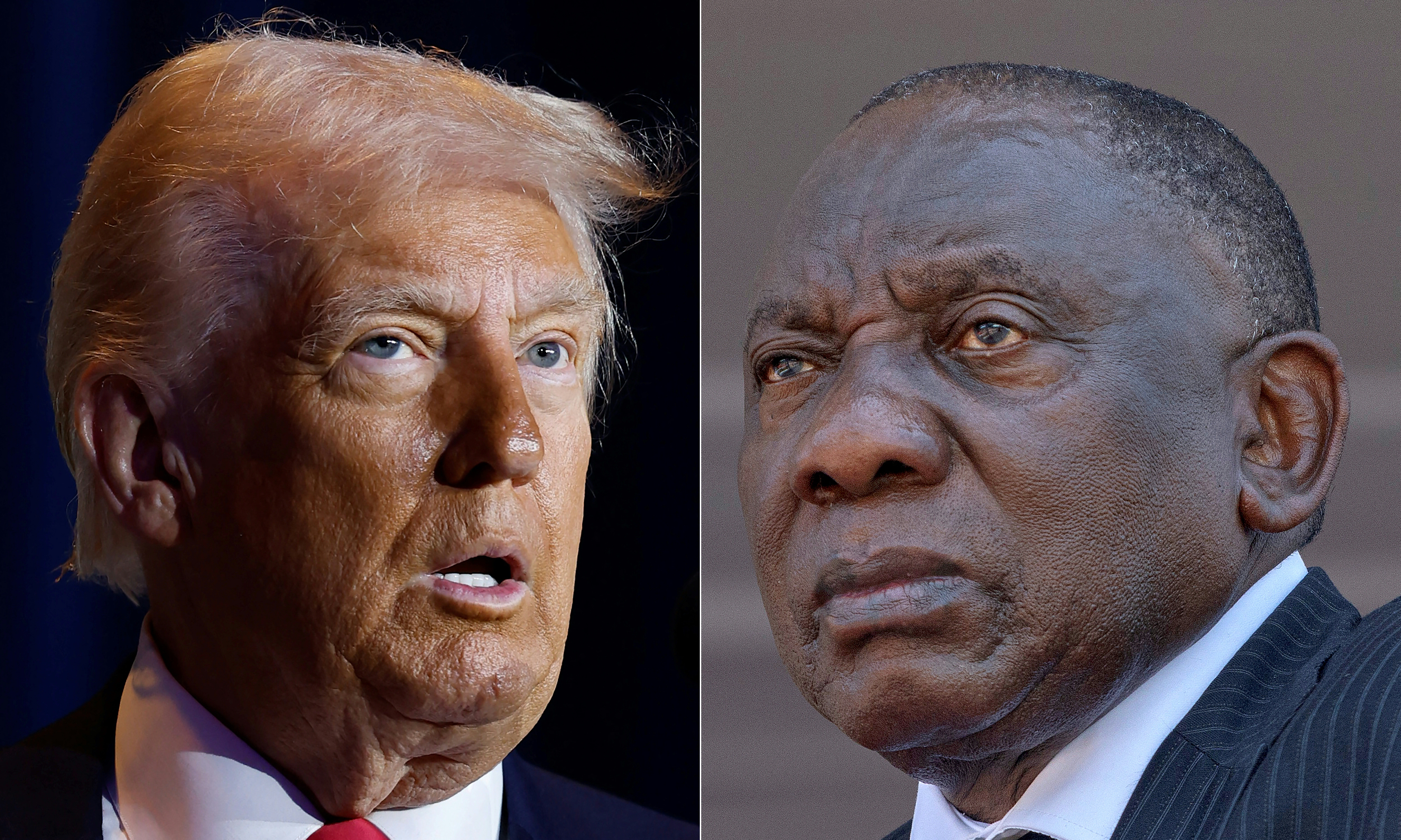 Donald Trump and Cyril Ramaphosa have spoken on the phone