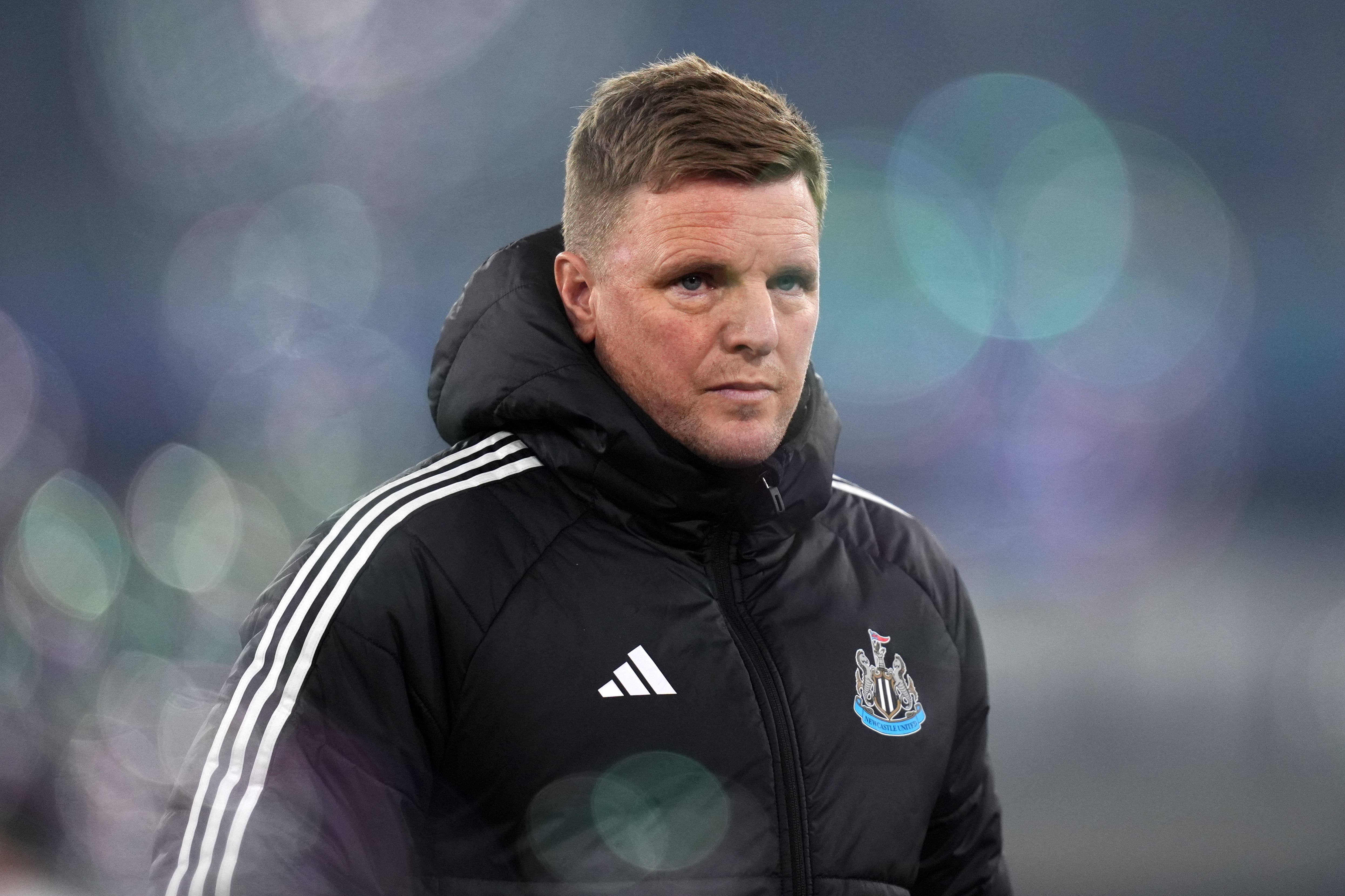 Eddie Howe was diagnosed with pneumonia this month