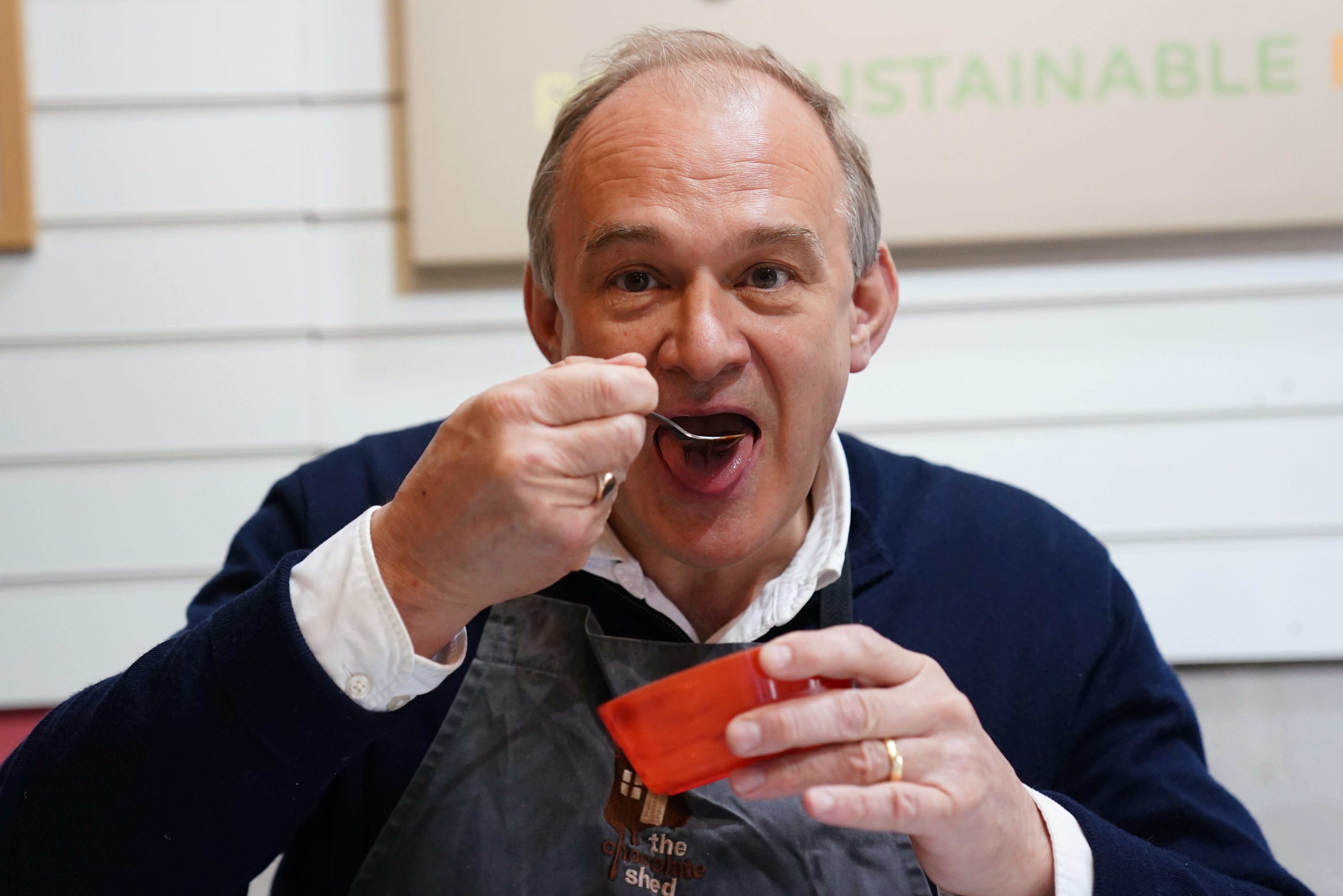 Sir Ed Davey is hoping to do well in Cambridgeshire and Devon