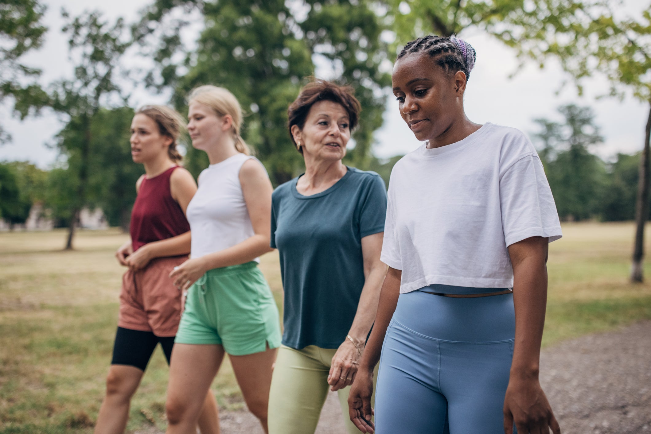 Going for a brisk walk and avoiding sitting for long periods will help