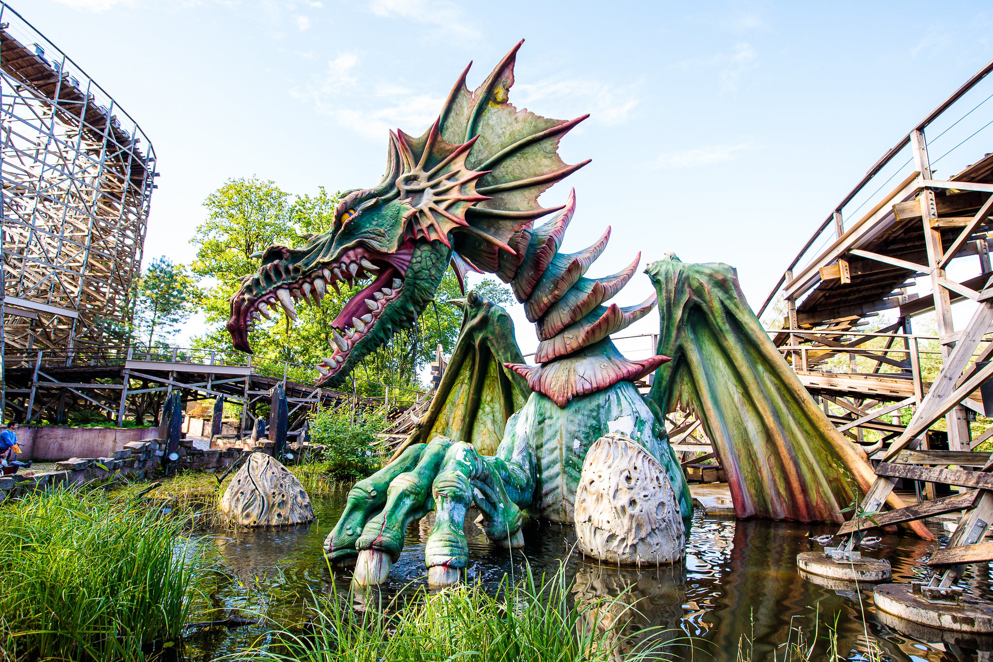 The George and The Dragon ride at Efteling theme park in The Netherlands