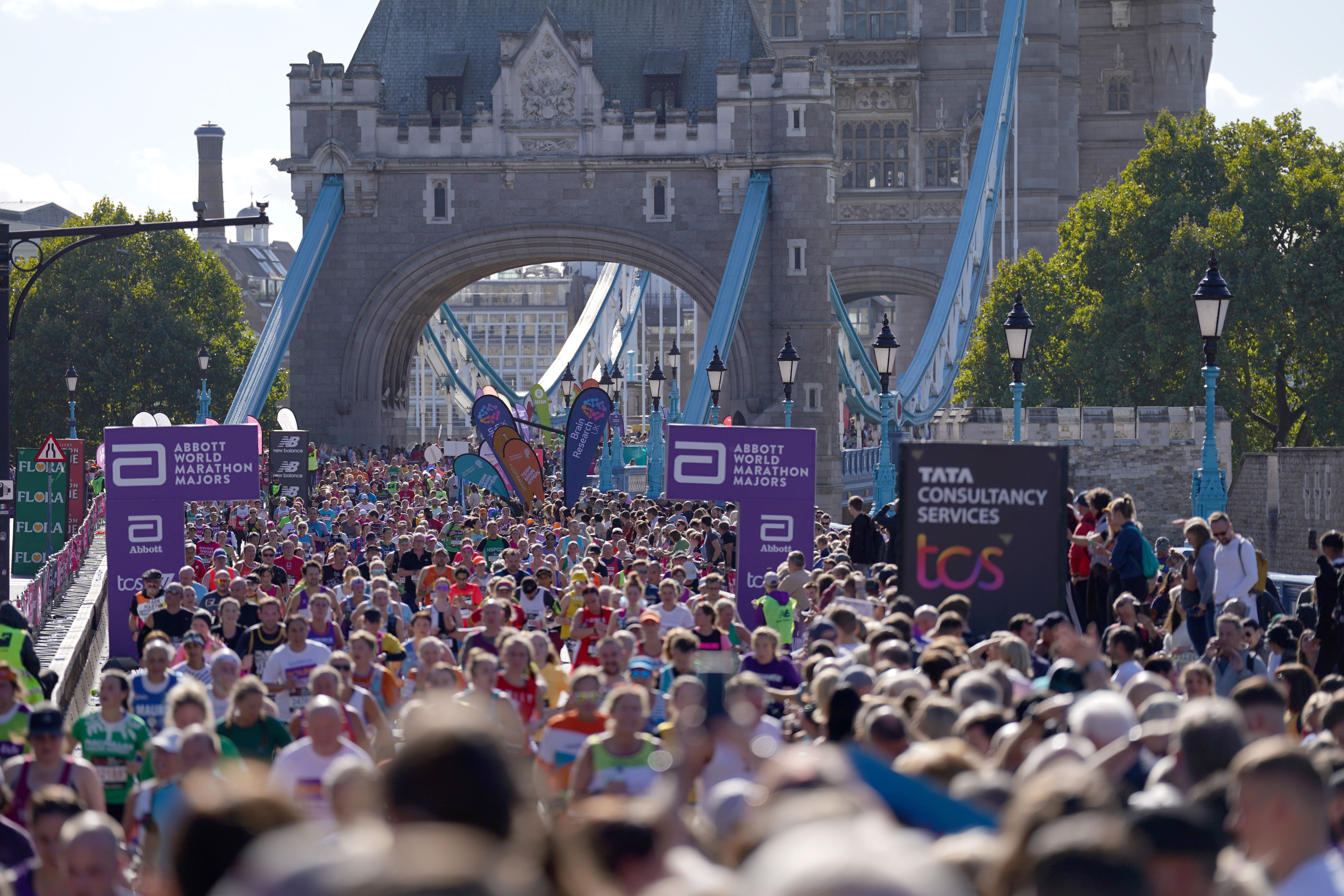 Dry conditions are forecast for the London Marathon this Sunday
