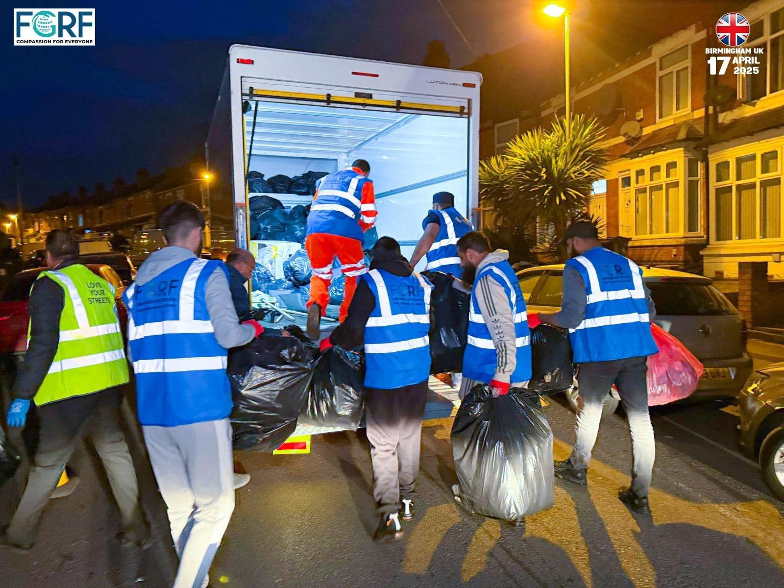 Volunteers clear up Sparkhill area of Birmingham