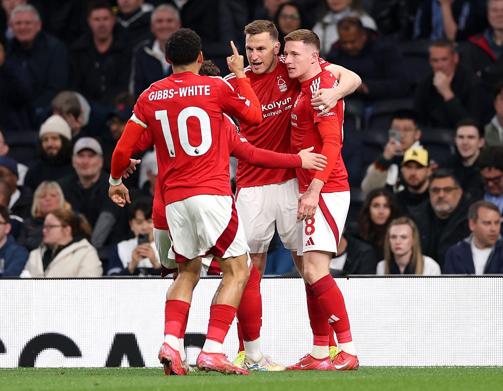 Forest survived last season and could qualify for the Champions League this campaign