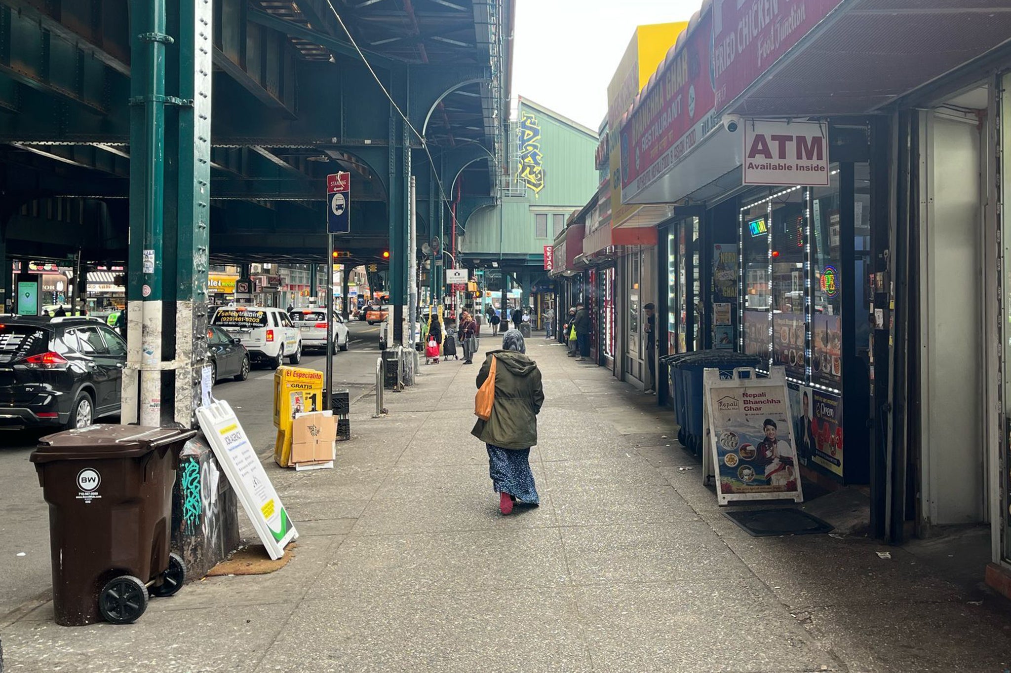 Jackson Heights is usually a frenetic neighborhood in the middle of Queens, New York City, but the fear of ICE raids is keeping many of its locals home and fearful