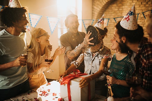 The woman’s boyfriend attempted to shove her face into her birthday cake after she previously resisted