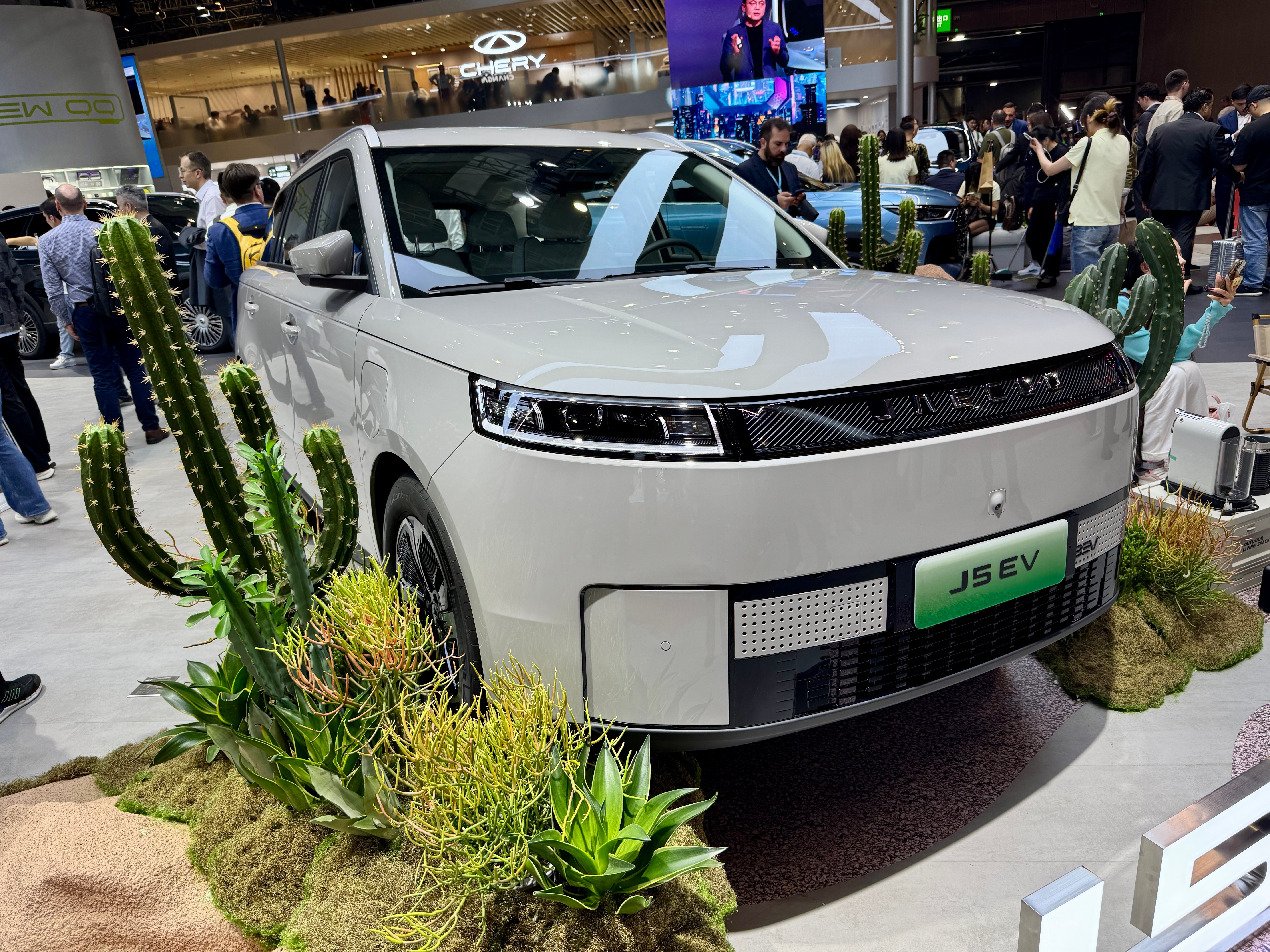 The new Jaecoo 5 made its debut at this year’s Shanghai Motor Show