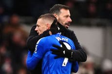 Ruud van Nistelrooy salutes Leicester’s ‘best player ever’ Jamie Vardy