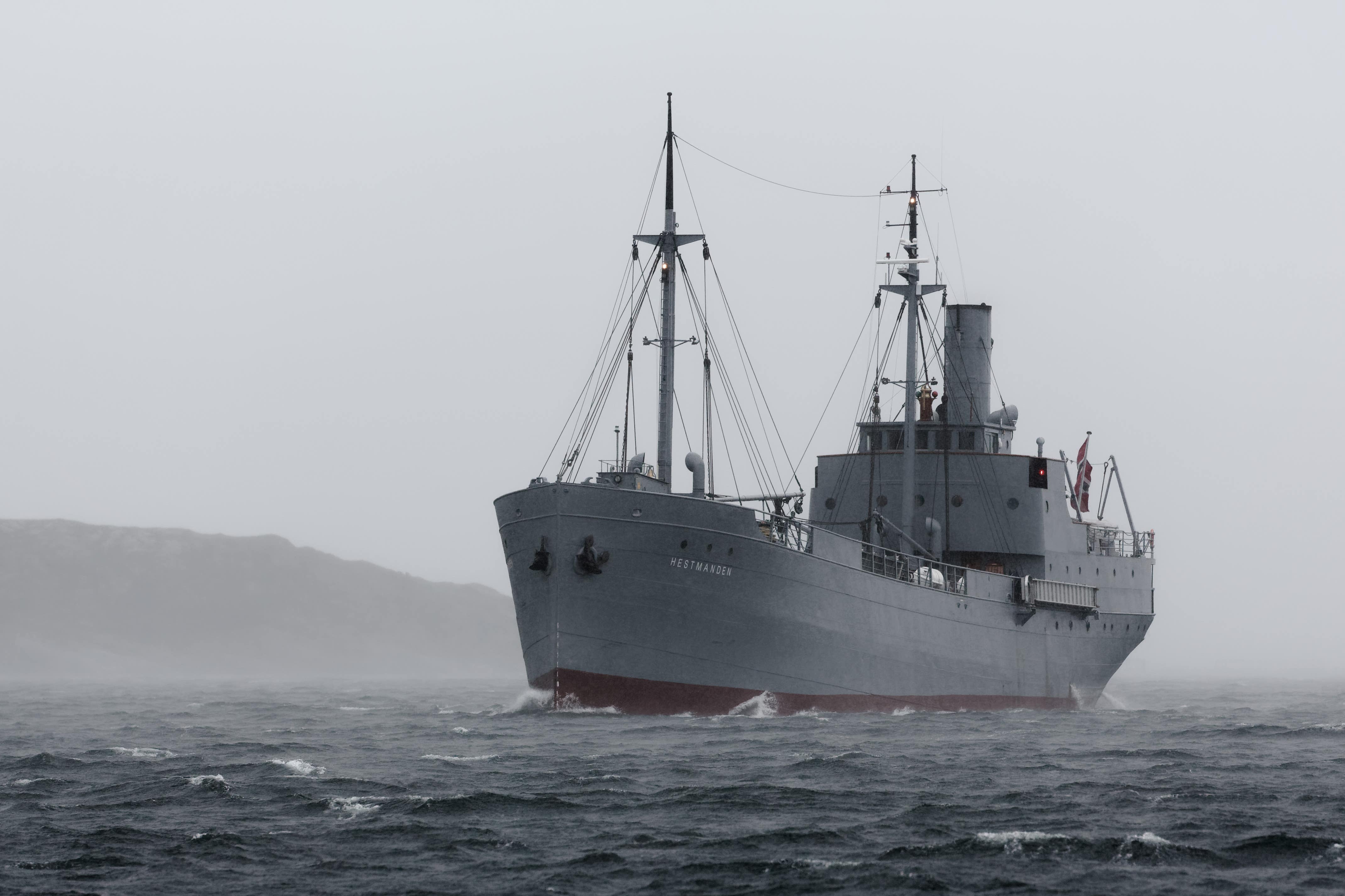 The Hestmanden is among the vessels which will travel to Shetland (Hilfred Mikalsen/PA)
