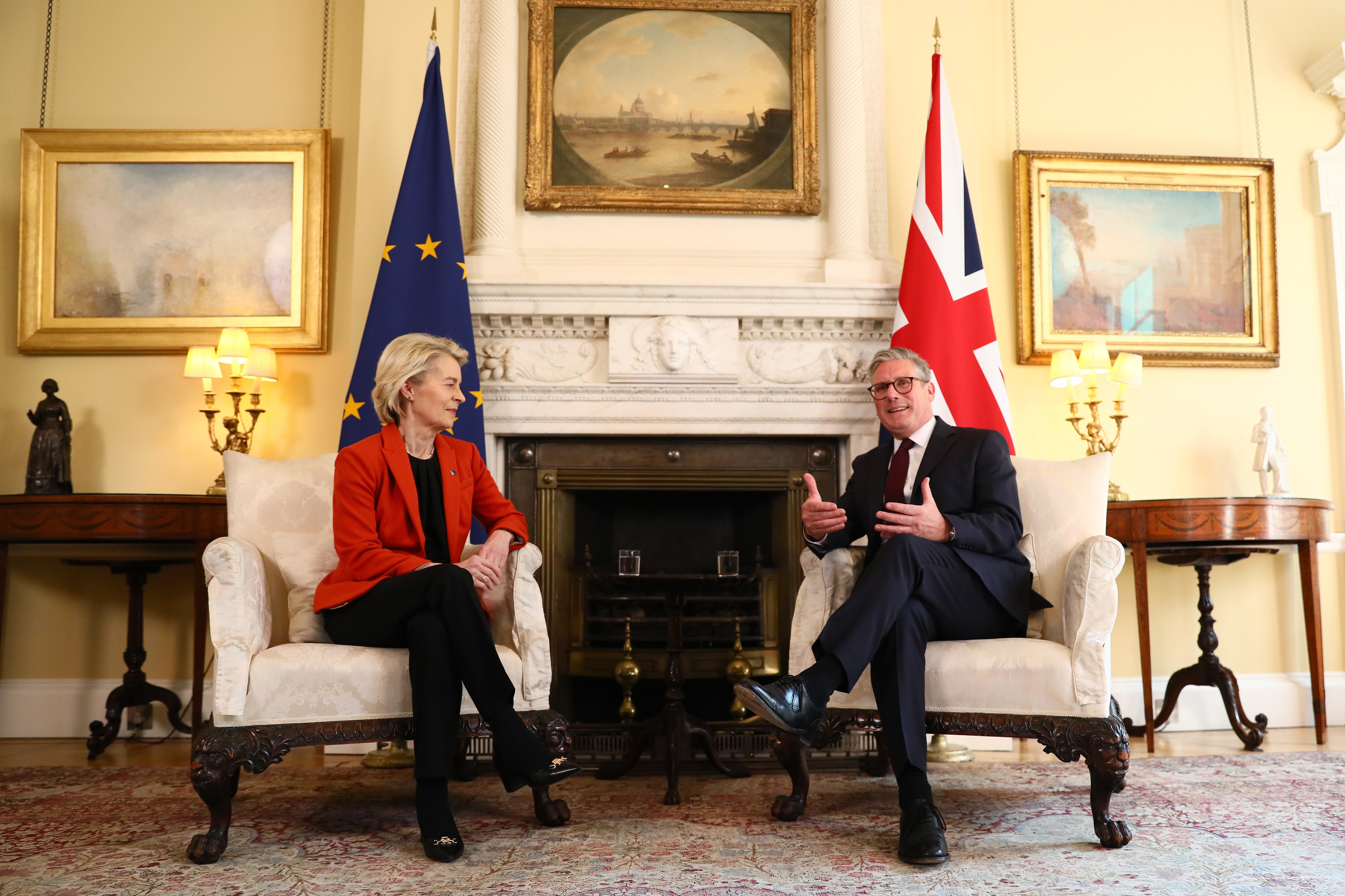 Keir Starmer has said he wants to ‘reset’ relations with the EU after Brexit