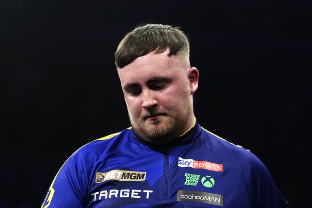 <p>Luke Littler’s van was smashed in while he was taking part in an exhibition match</p>