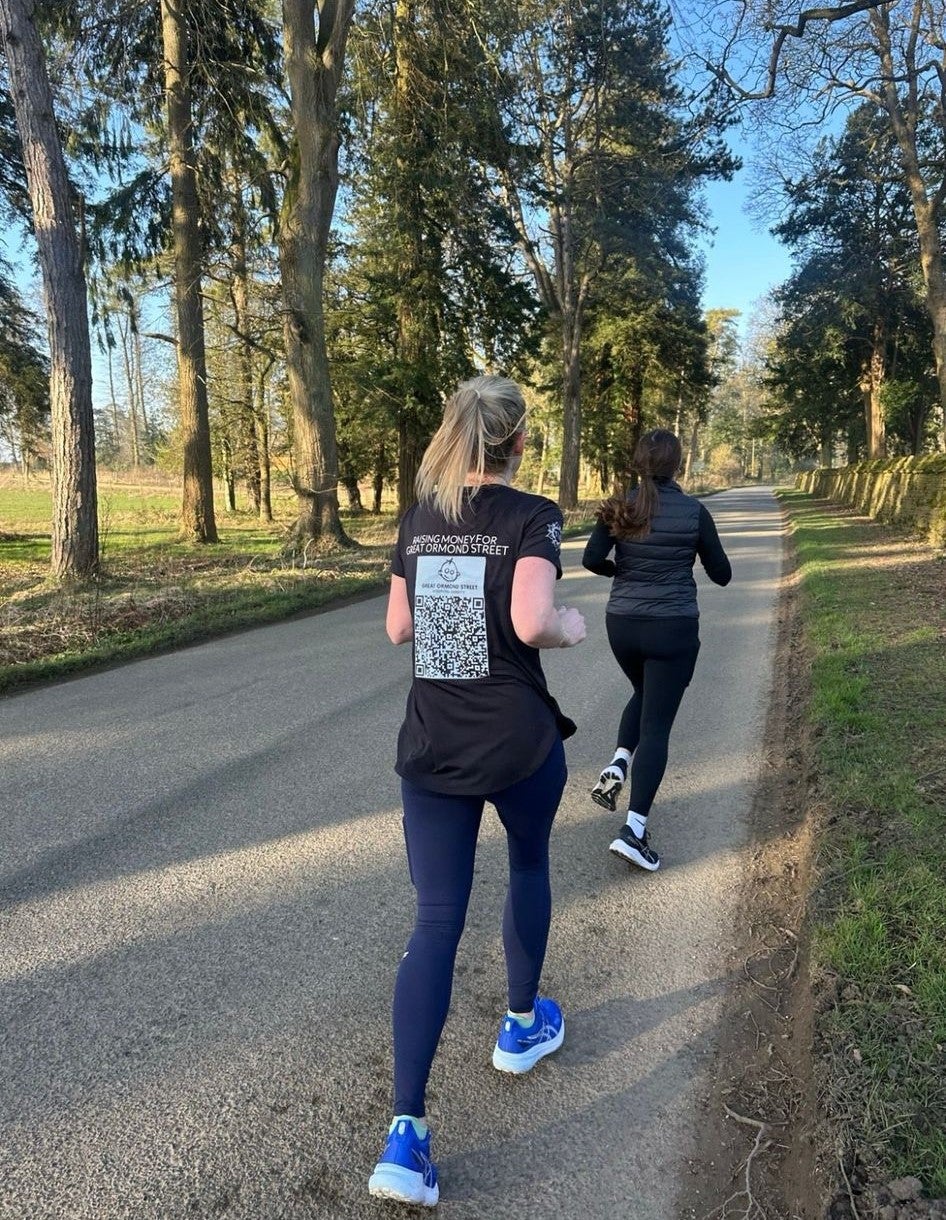 Lisa is running the London Marathon in his memory