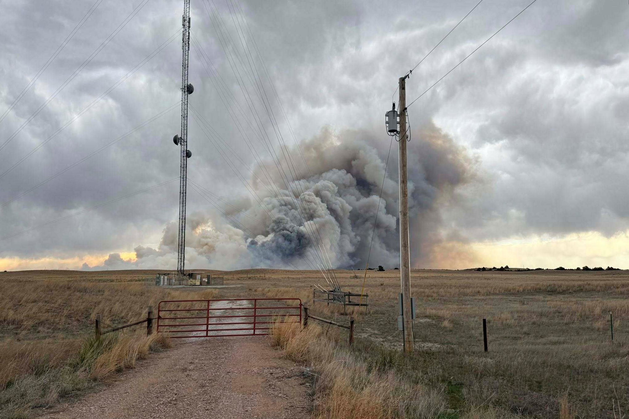 APTOPIX Wildfire-Nebraska
