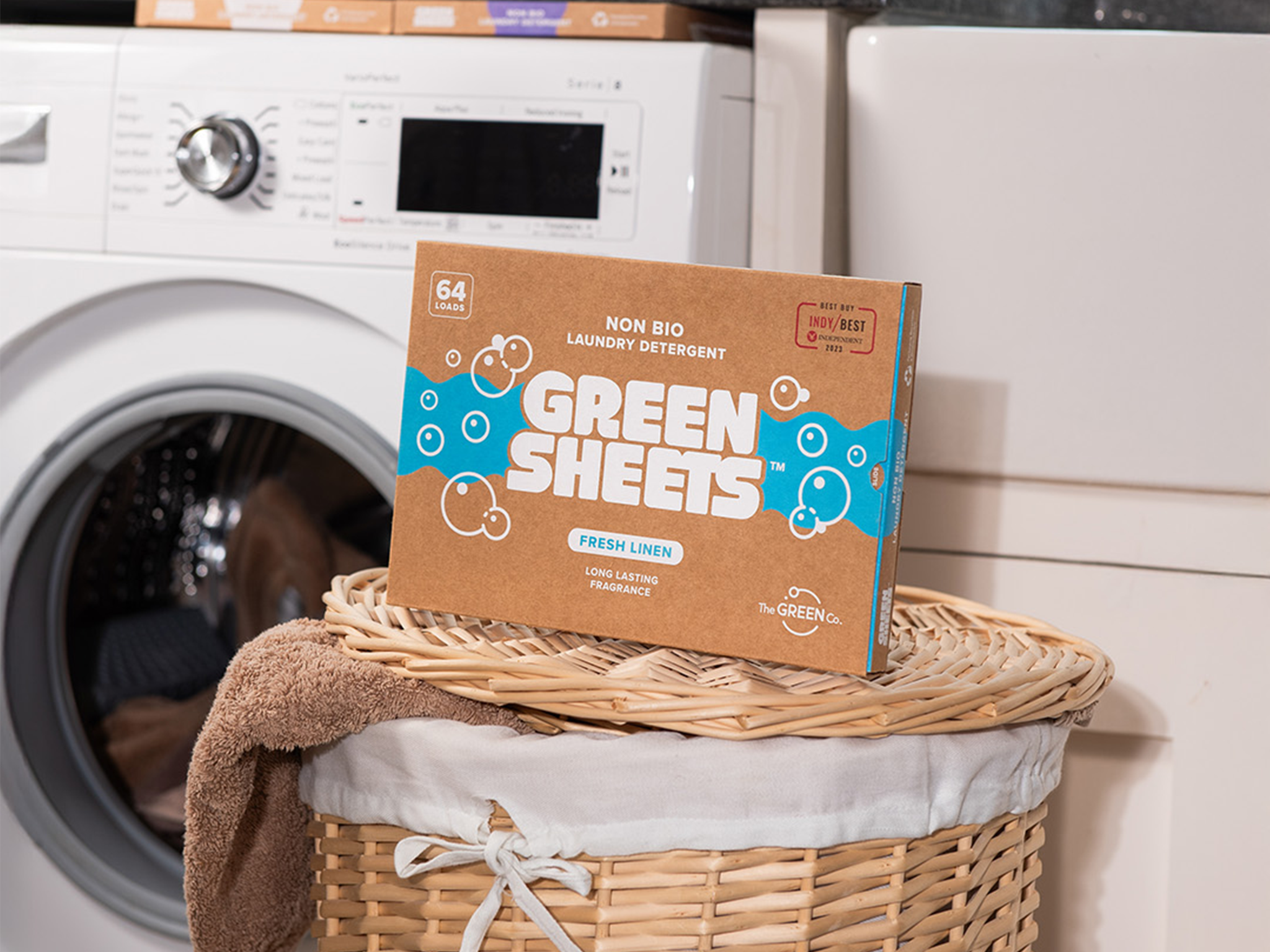 Best eco friendly laundry sheets IndyBest review The Green Co Greensheets laundry detergent sheets   
