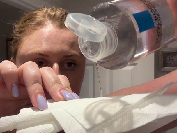 How I tested La Roche-Posay sensitive micellar water