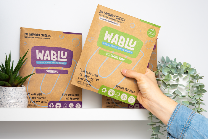 Best eco friendly laundry sheets Indybest review Wablu coloured wash laundry sheets